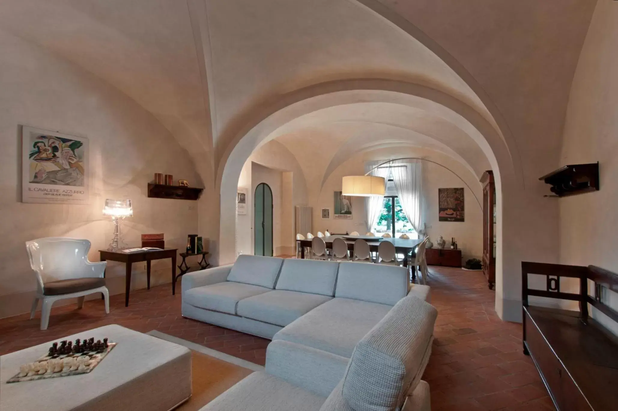 Seating Area in Villa Scorzi - Residenza d'Epoca - Adults only