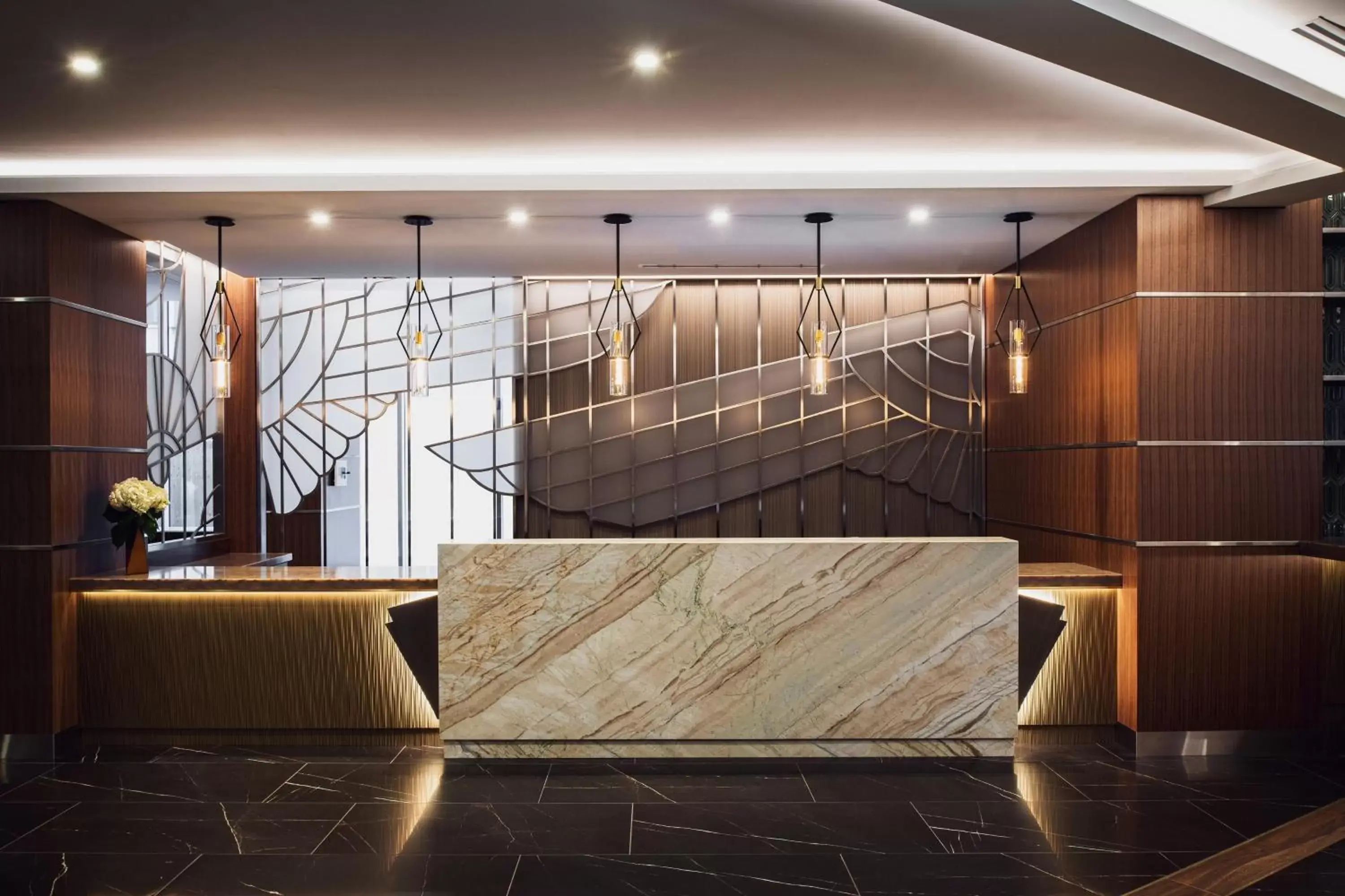 Lobby or reception in Rand Tower Hotel, Minneapolis, a Tribute Portfolio Hotel