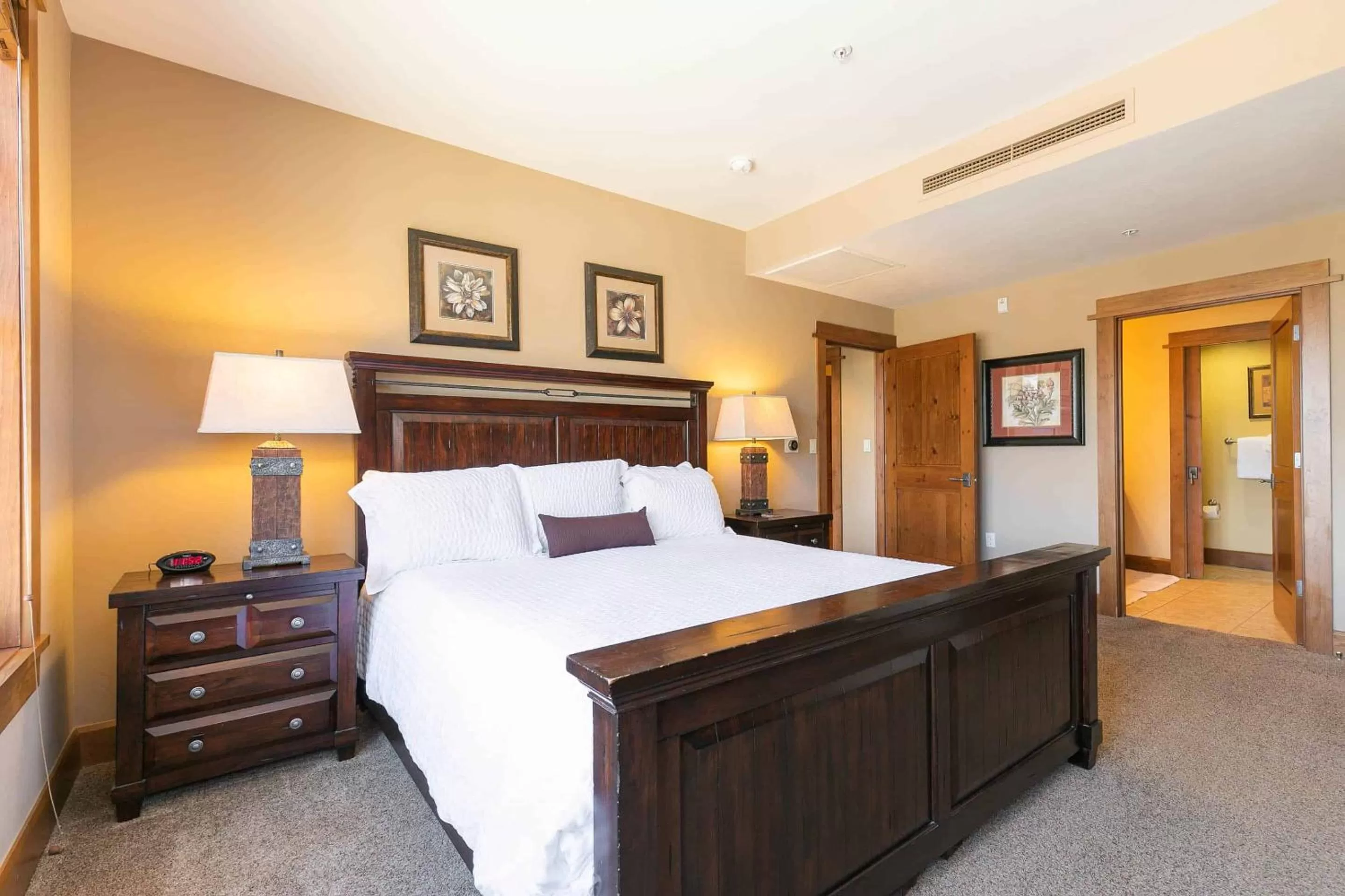 Bed in East West Hospitality at Tahoe