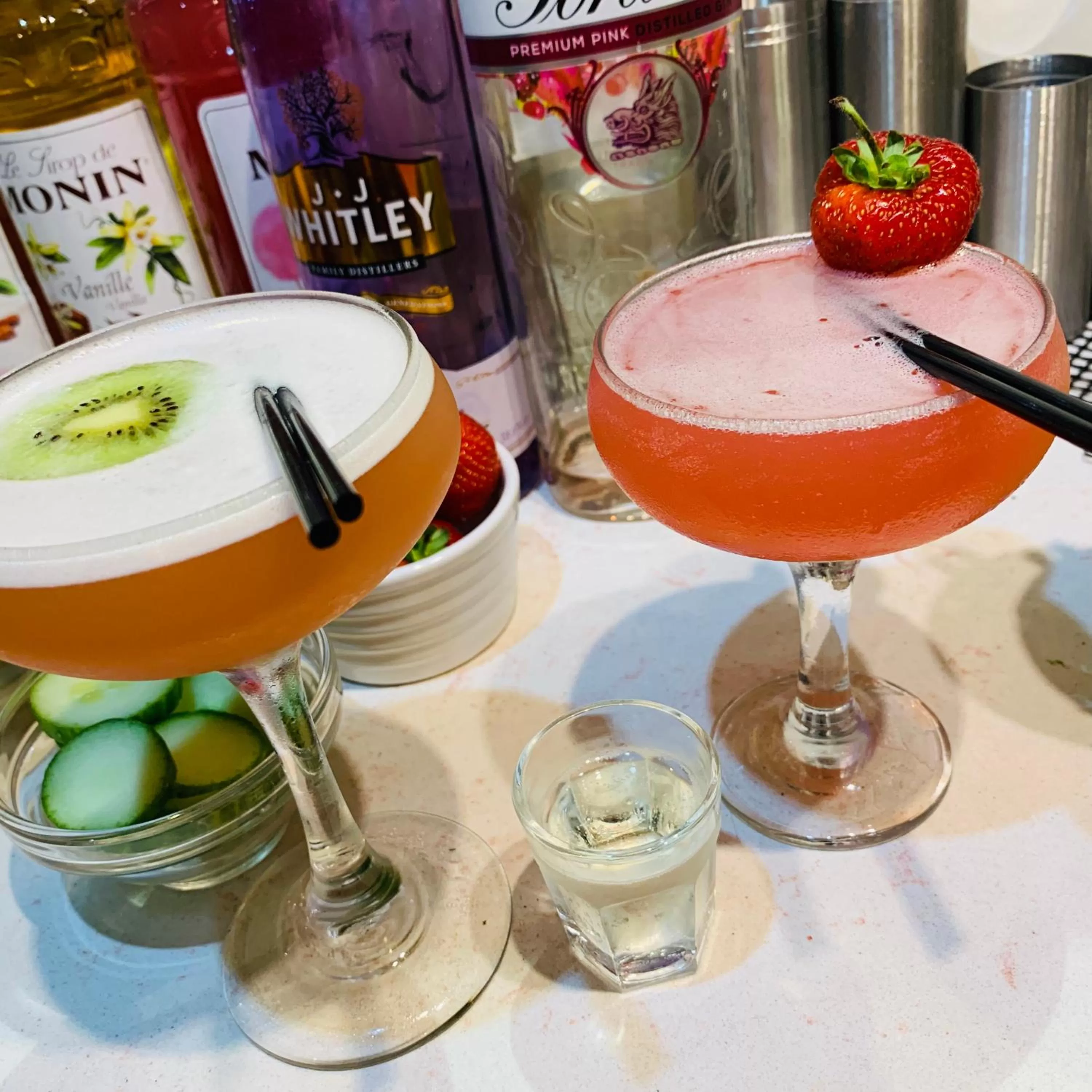 Food and drinks in The Kings Arms Hotel