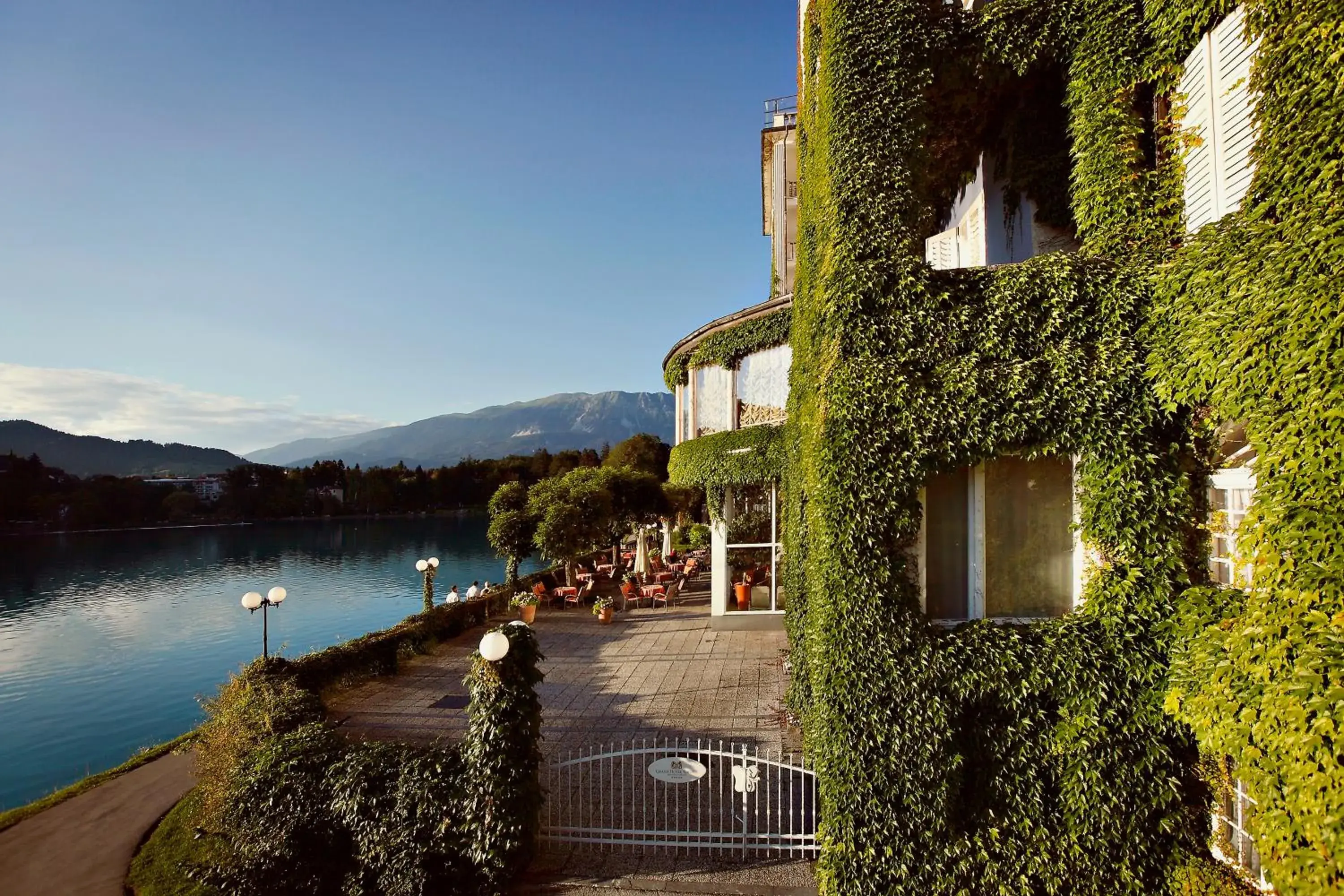 Lake view in Grand Hotel Toplice - Small Luxury Hotels of the World
