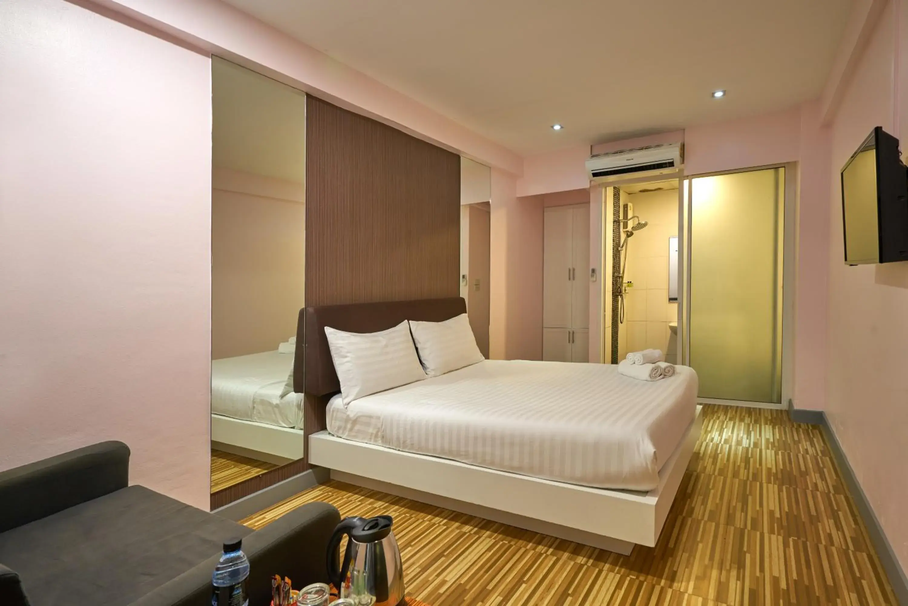 Bed in Sweetloft Hotel Don Muang