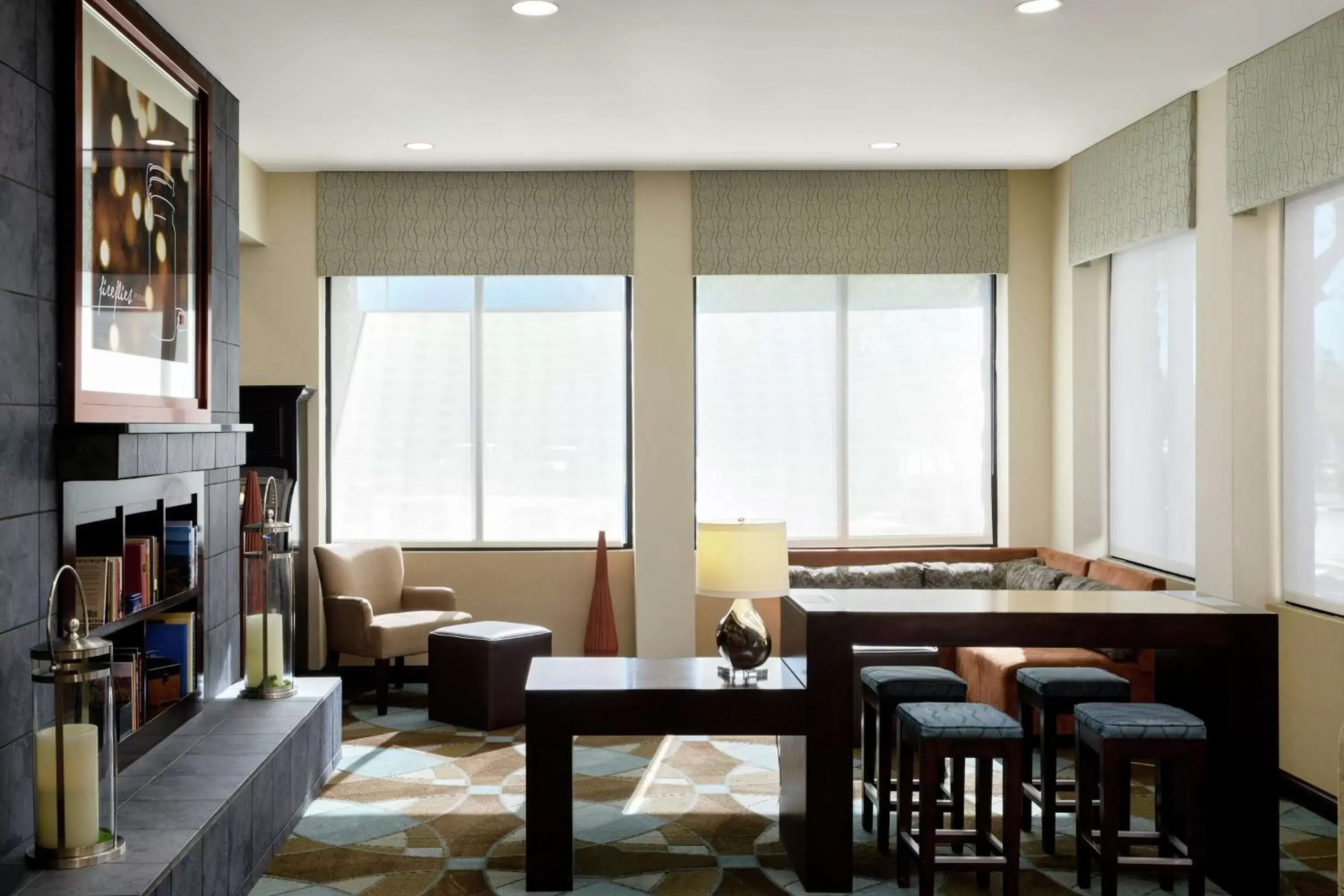 Lobby or reception, Restaurant/Places to Eat in Hilton Garden Inn Phoenix North Happy Valley