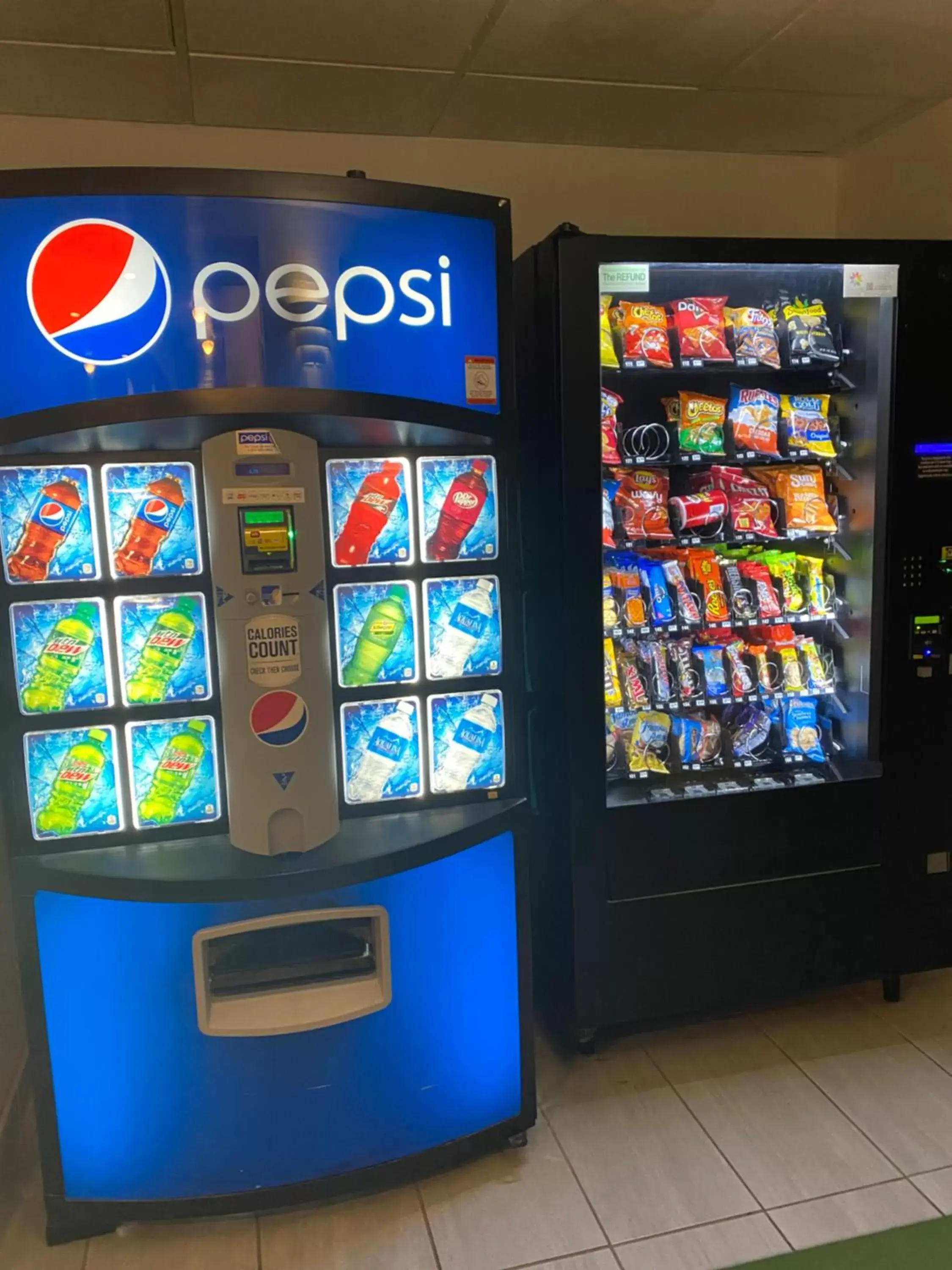 vending machine in Super 8 by Wyndham Lynchburg VA