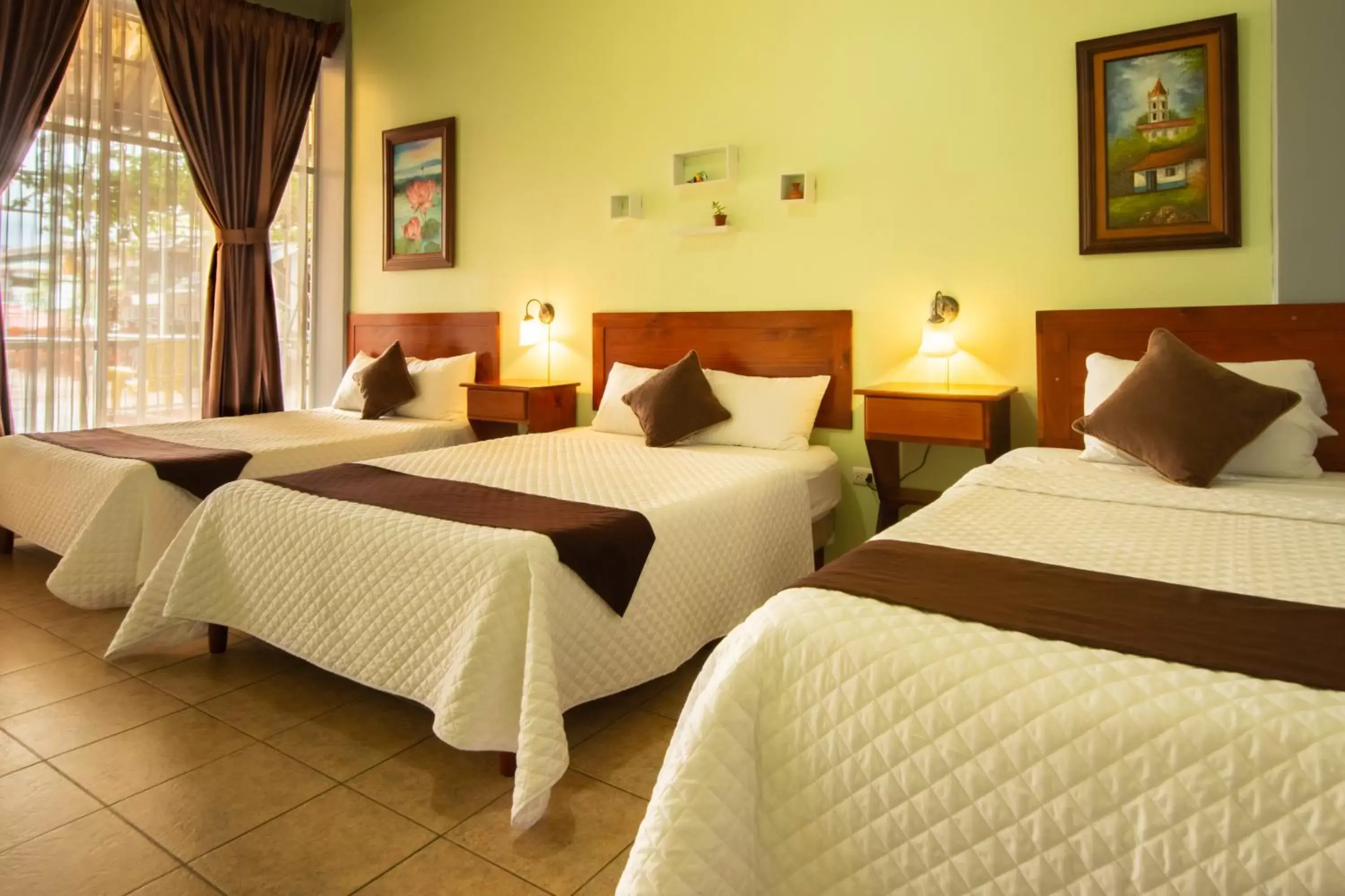 Bed in Hotel Las Colinas