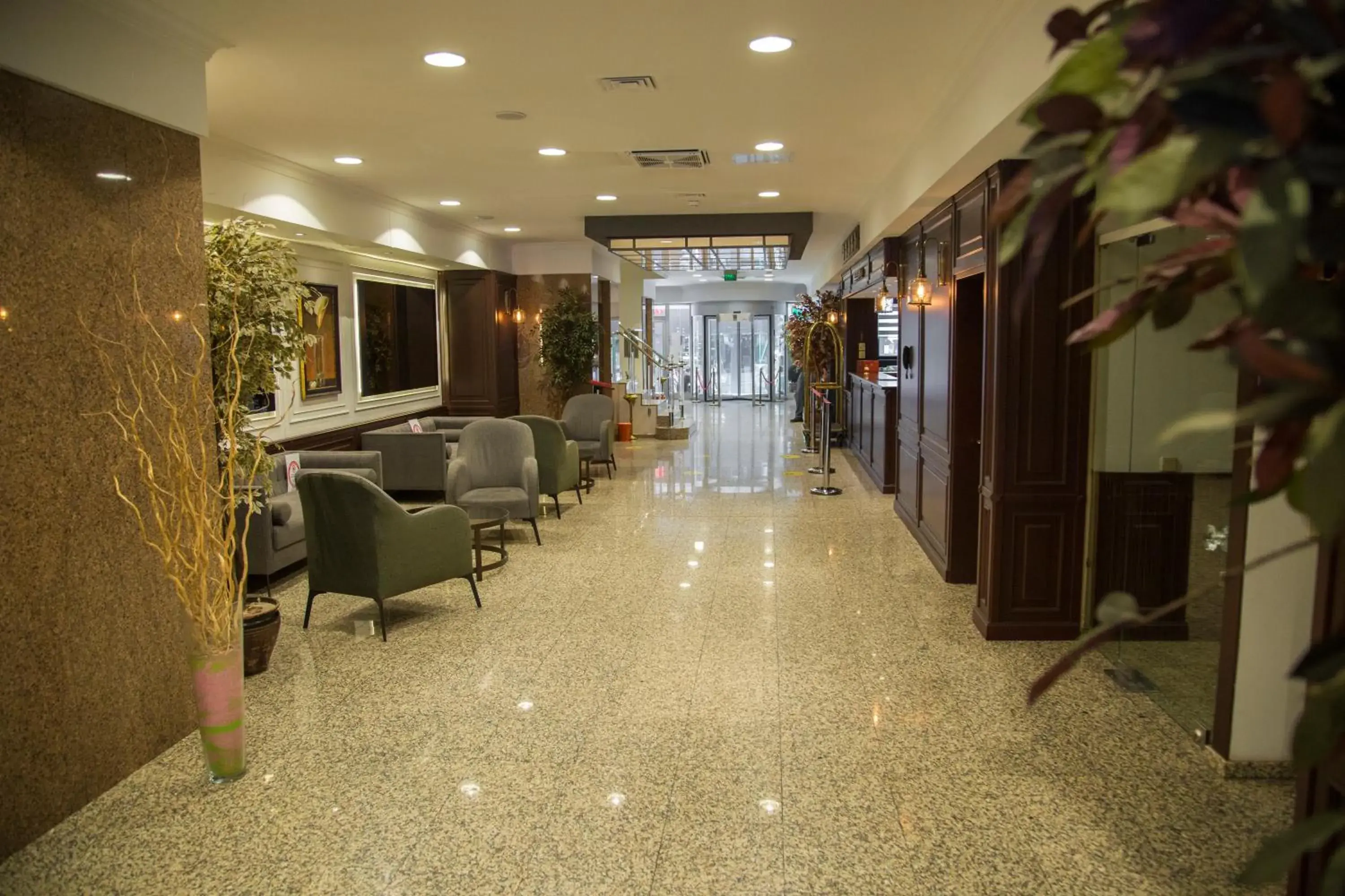 Lobby or reception, Restaurant/Places to Eat in Dila Hotel