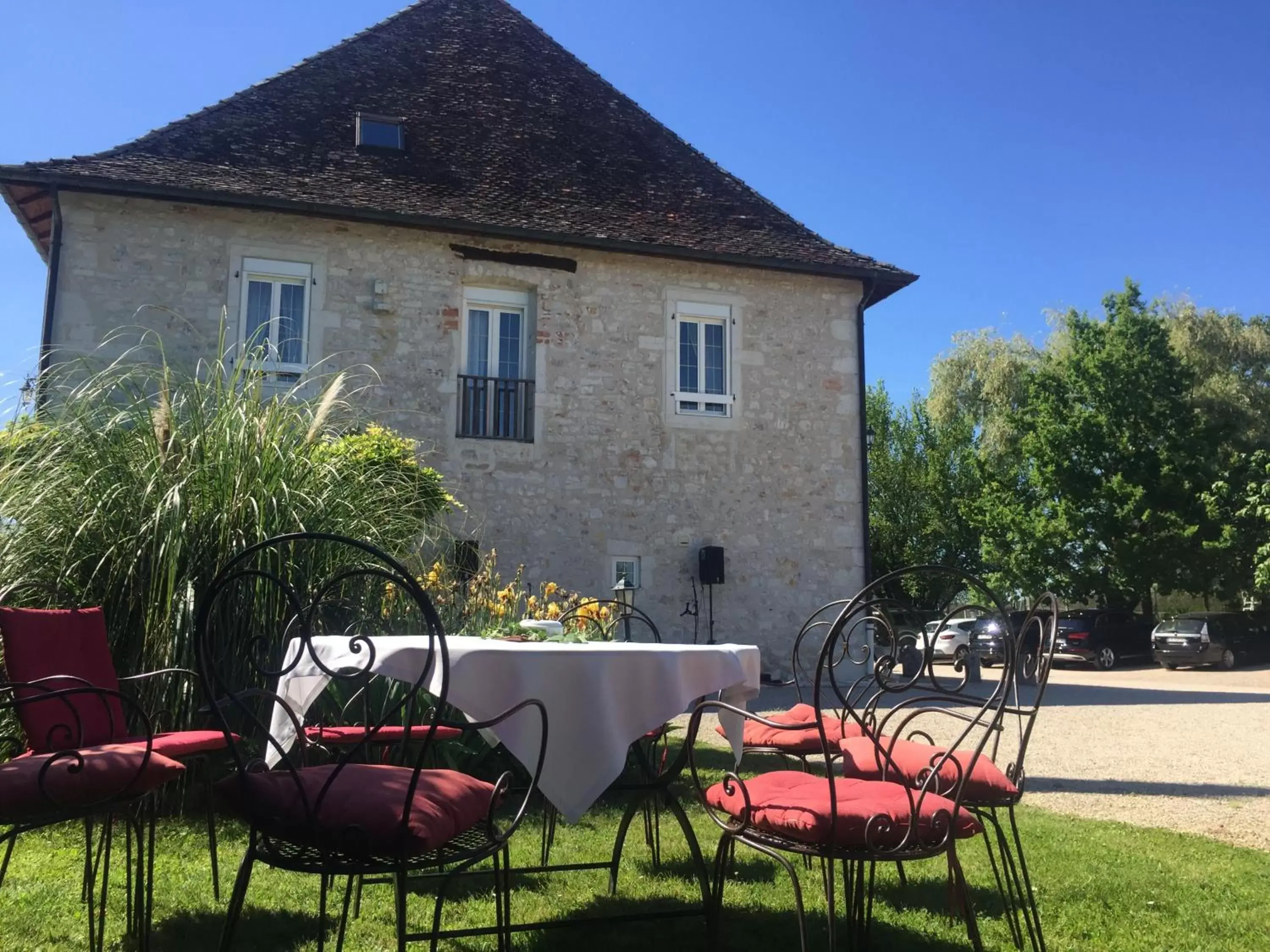 Garden, Property Building in Domaine du Manoir