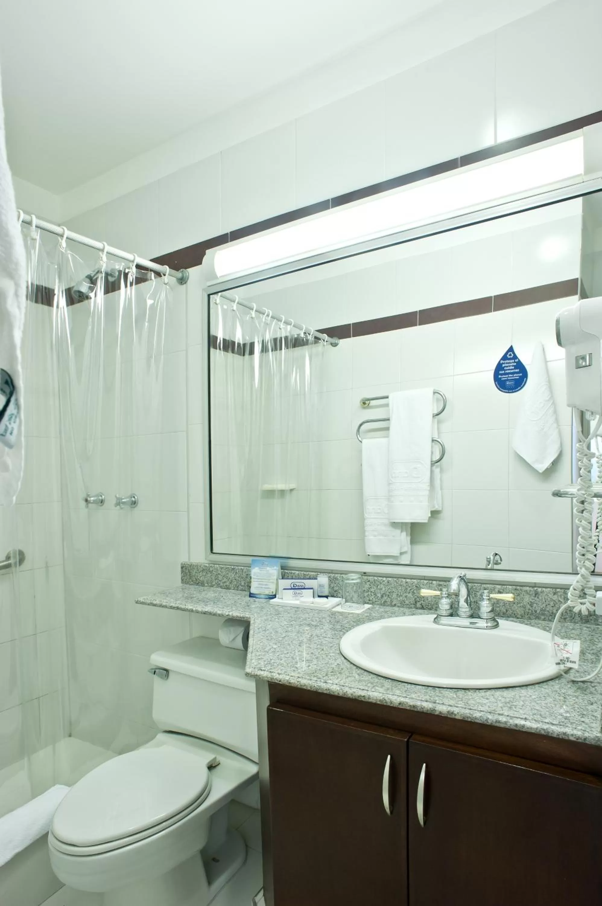 Bathroom in Hotel Dann Combeima