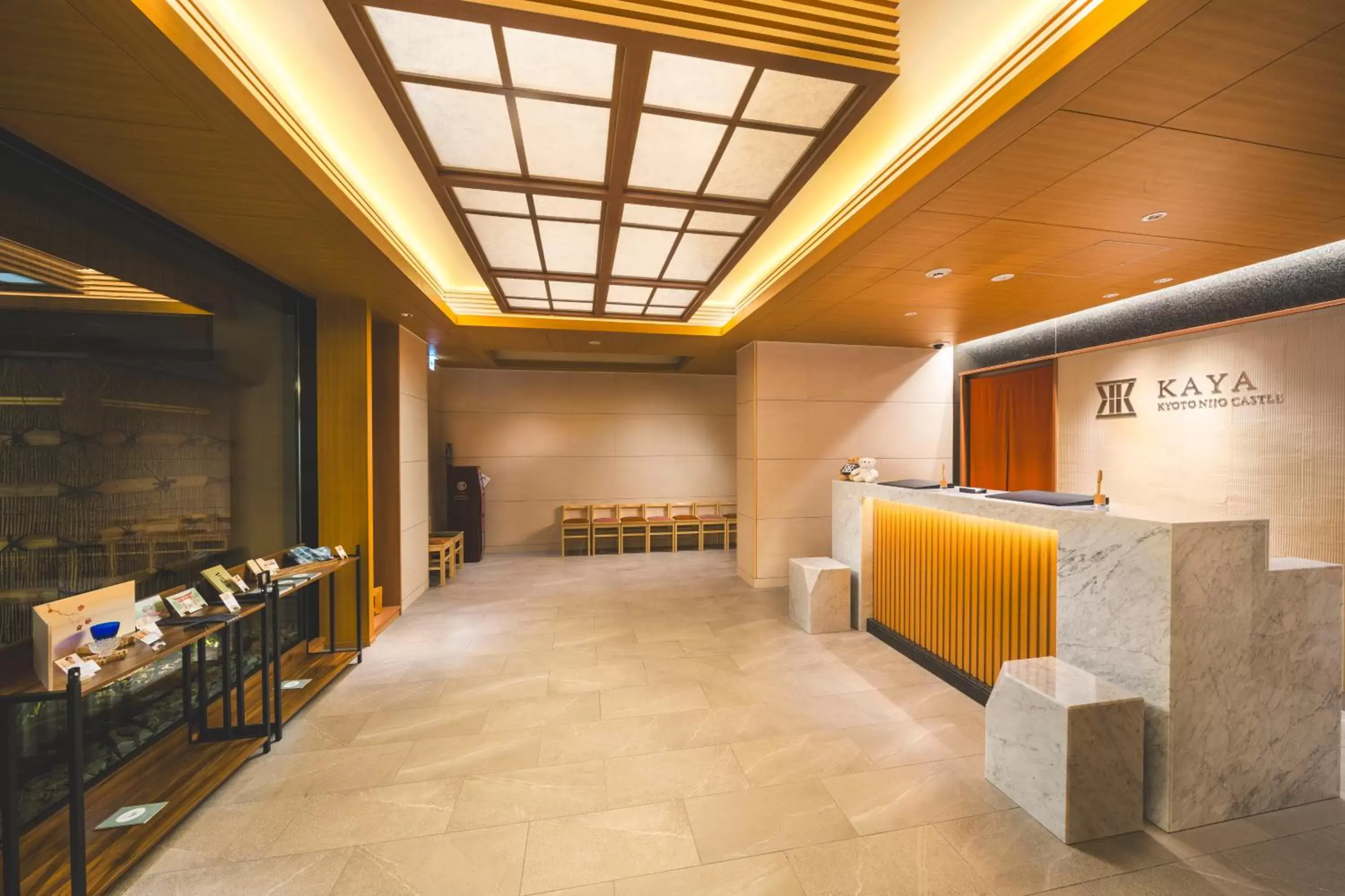 Lobby or reception, Lobby/Reception in KAYA Kyoto Nijo Castle, BW Signature Collection by Best Western