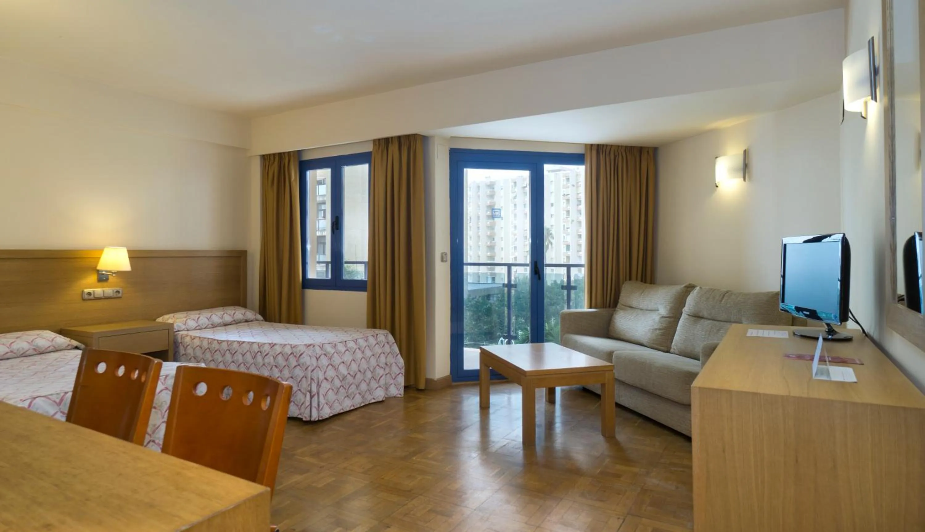 Bed in Apartamentos MS Pepita