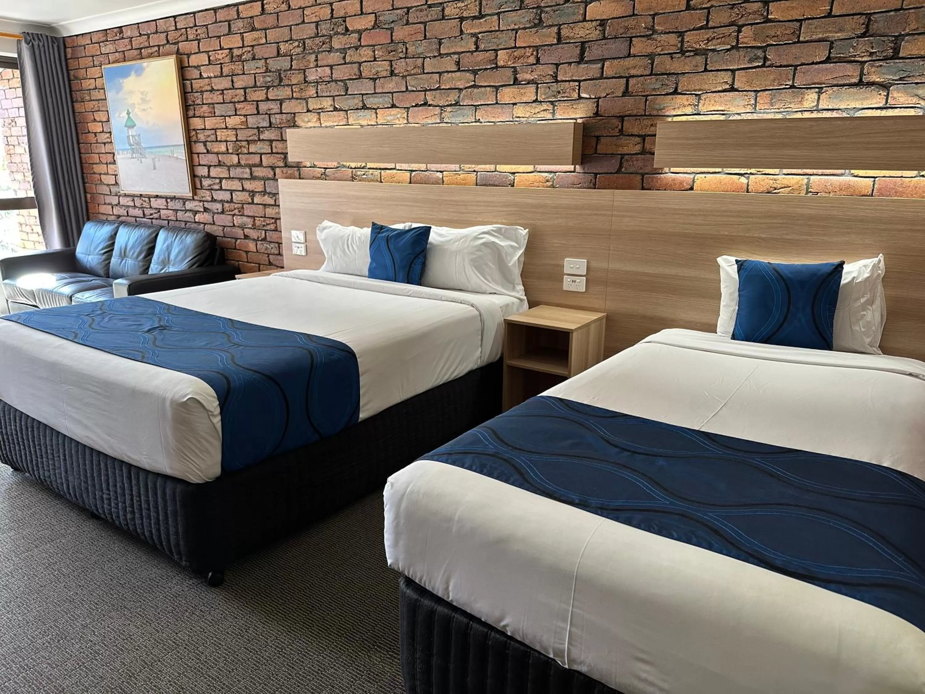 Bedroom, Bed in Logan City Motor Inn