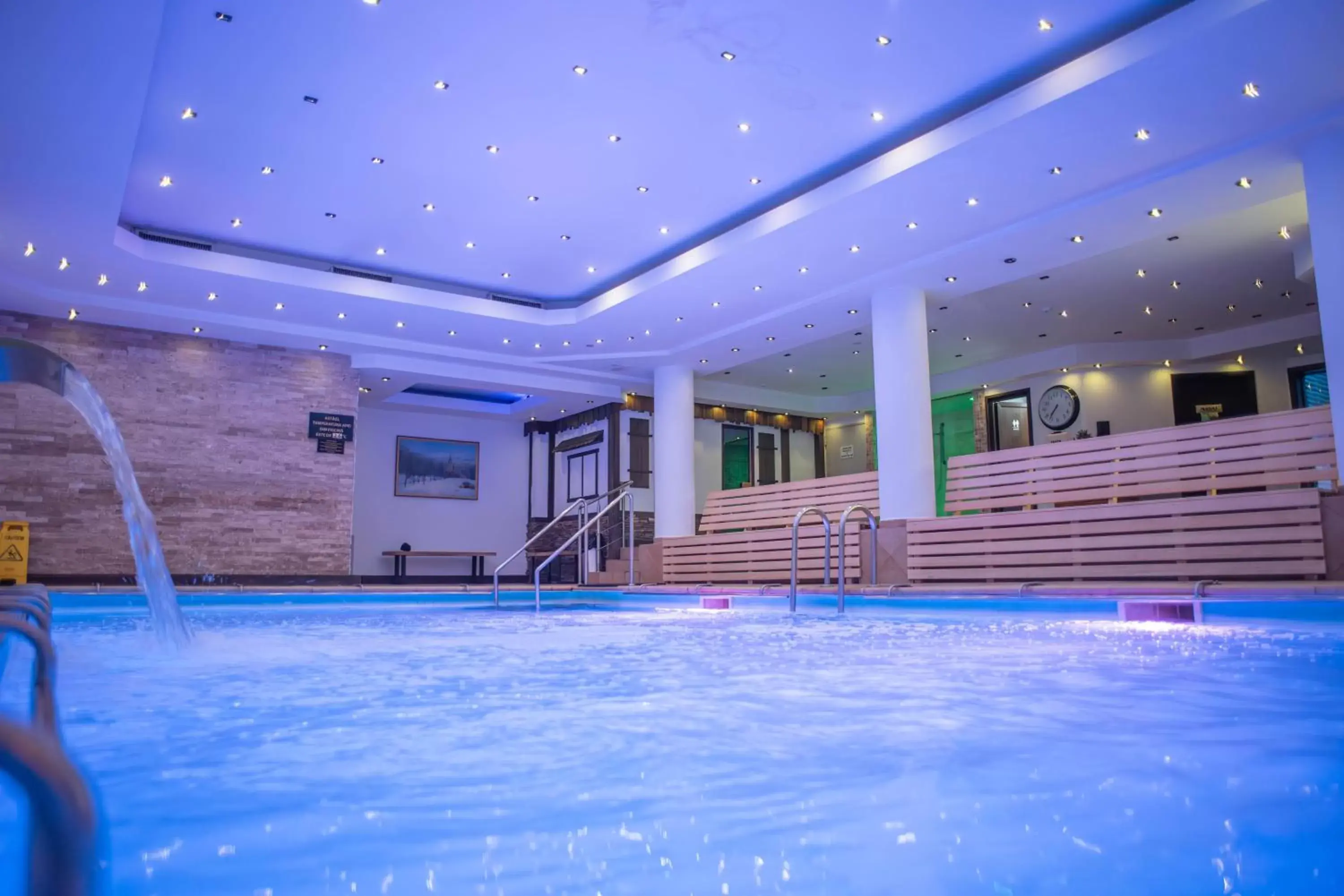 Swimming Pool in Hotel Carpathia