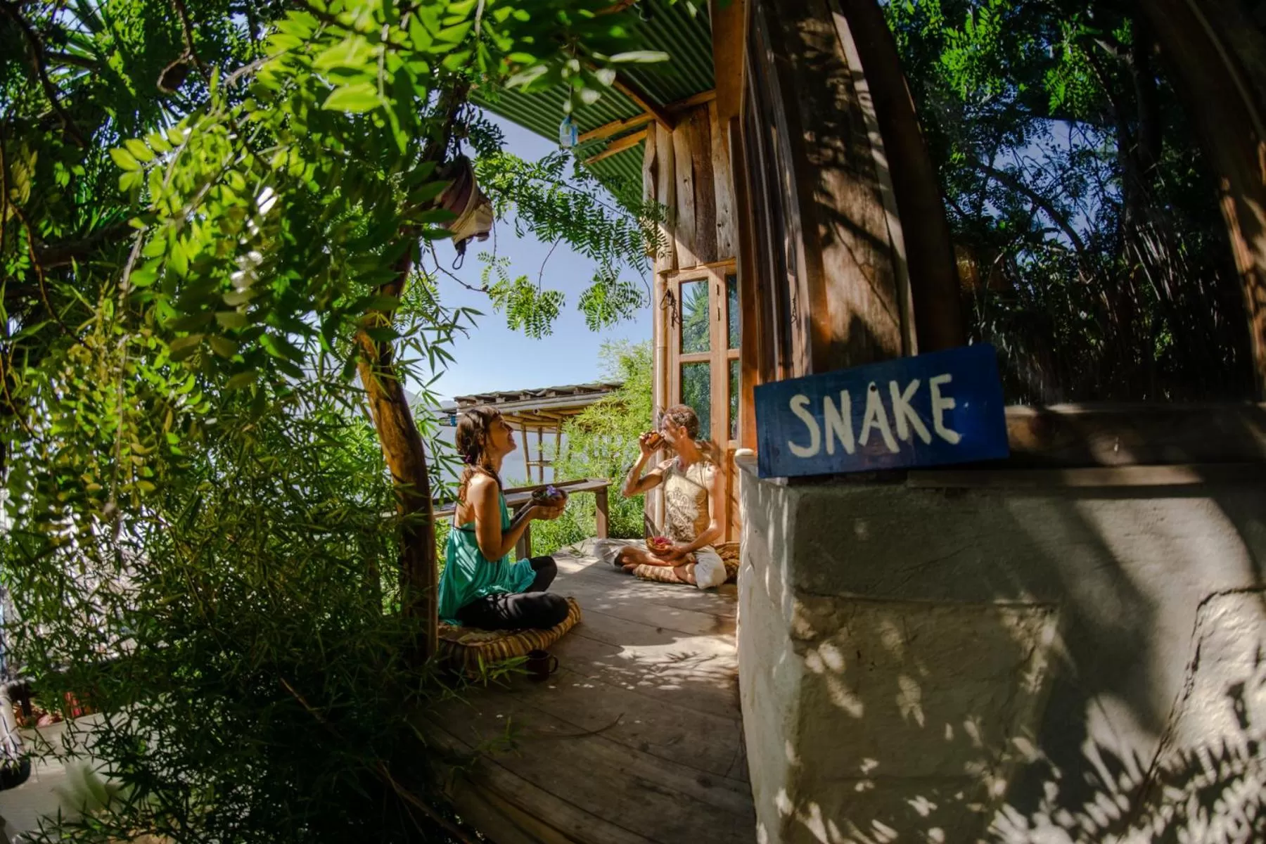 Garden in Eagle's Nest Atitlán