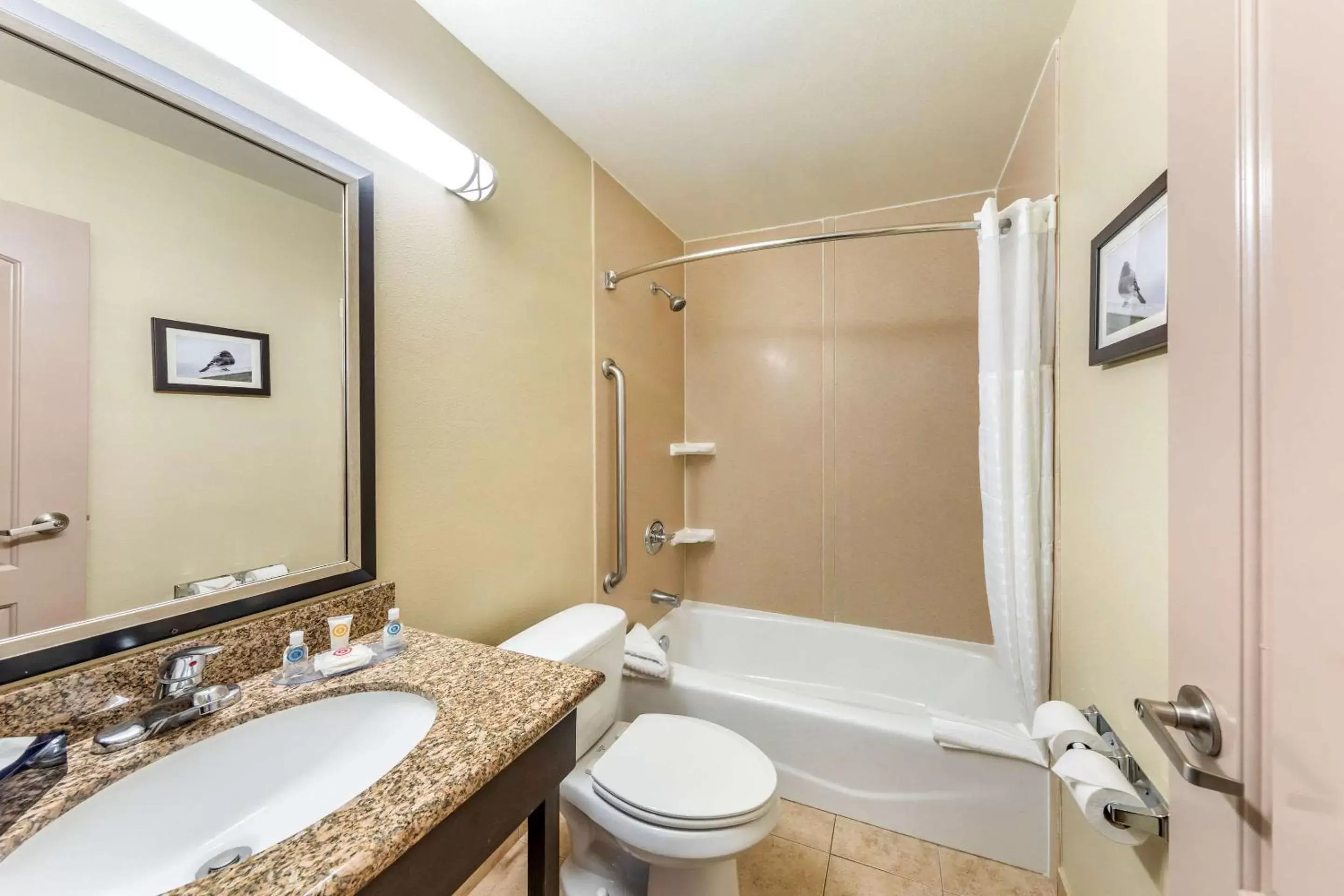 Bathroom in Comfort Inn and Suites Colton/San Bernardino