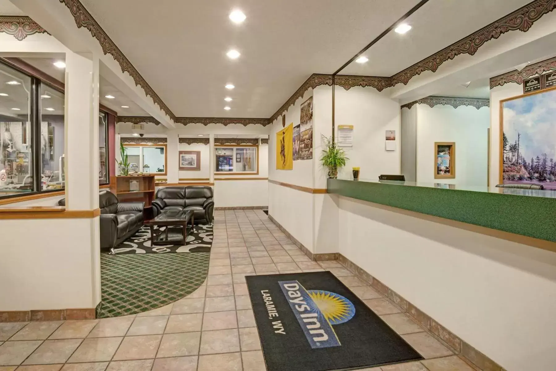 Lobby or reception in Days Inn by Wyndham Laramie Lobby or reception in Days Inn by Wyndham Laramie