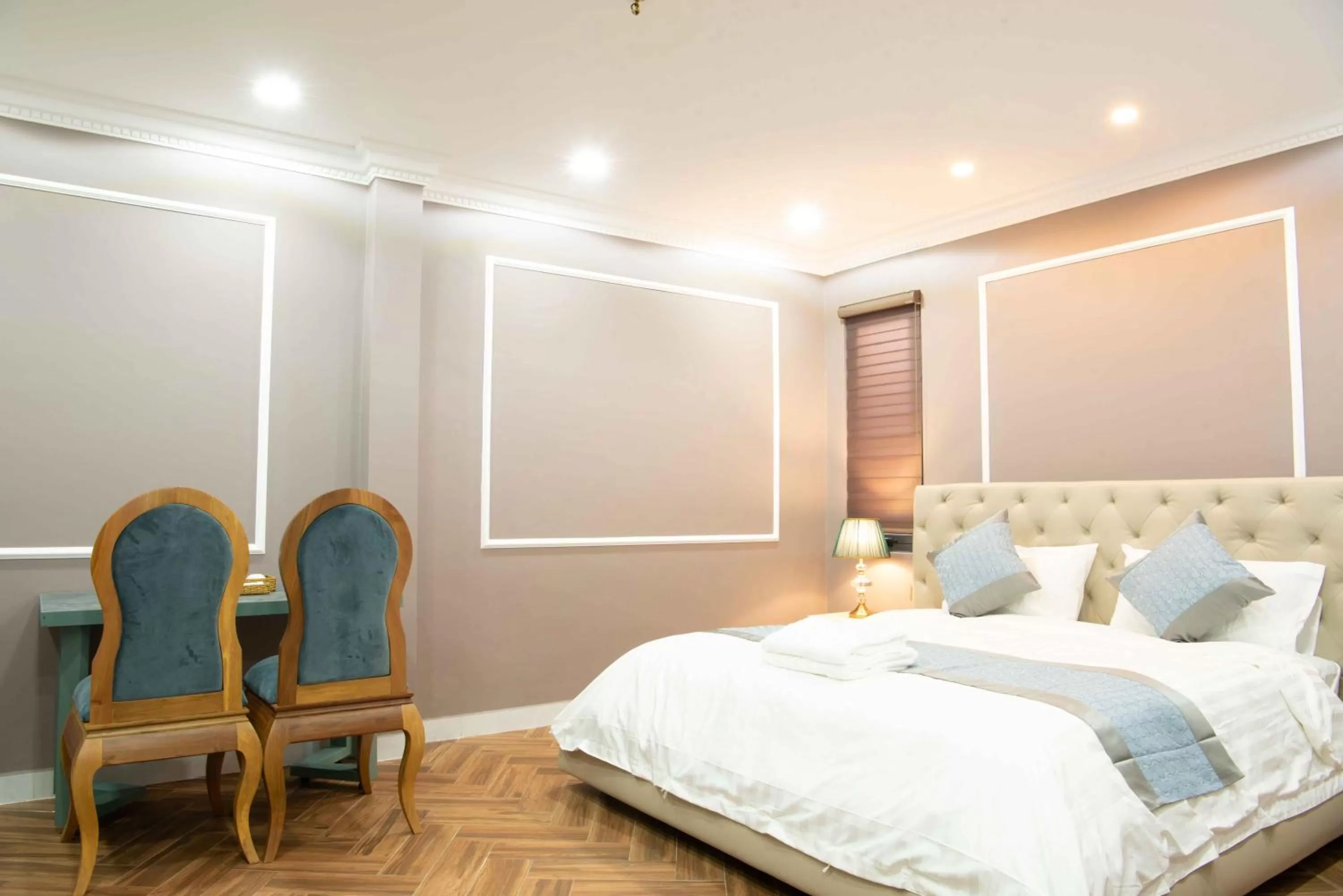 Bed in The Alcove Apartment Vung Tau