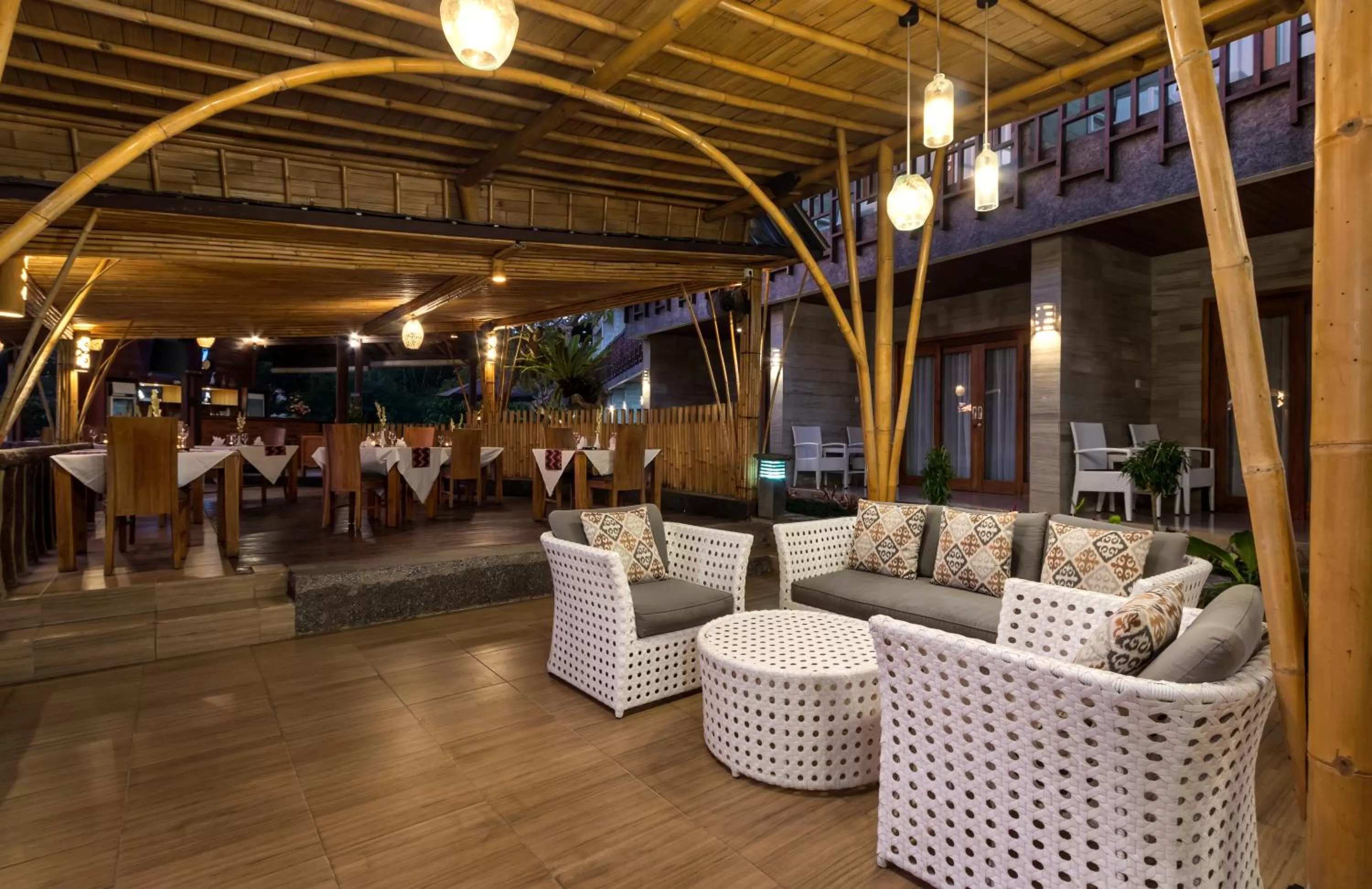 Living room in Mayura Ubud Retreat