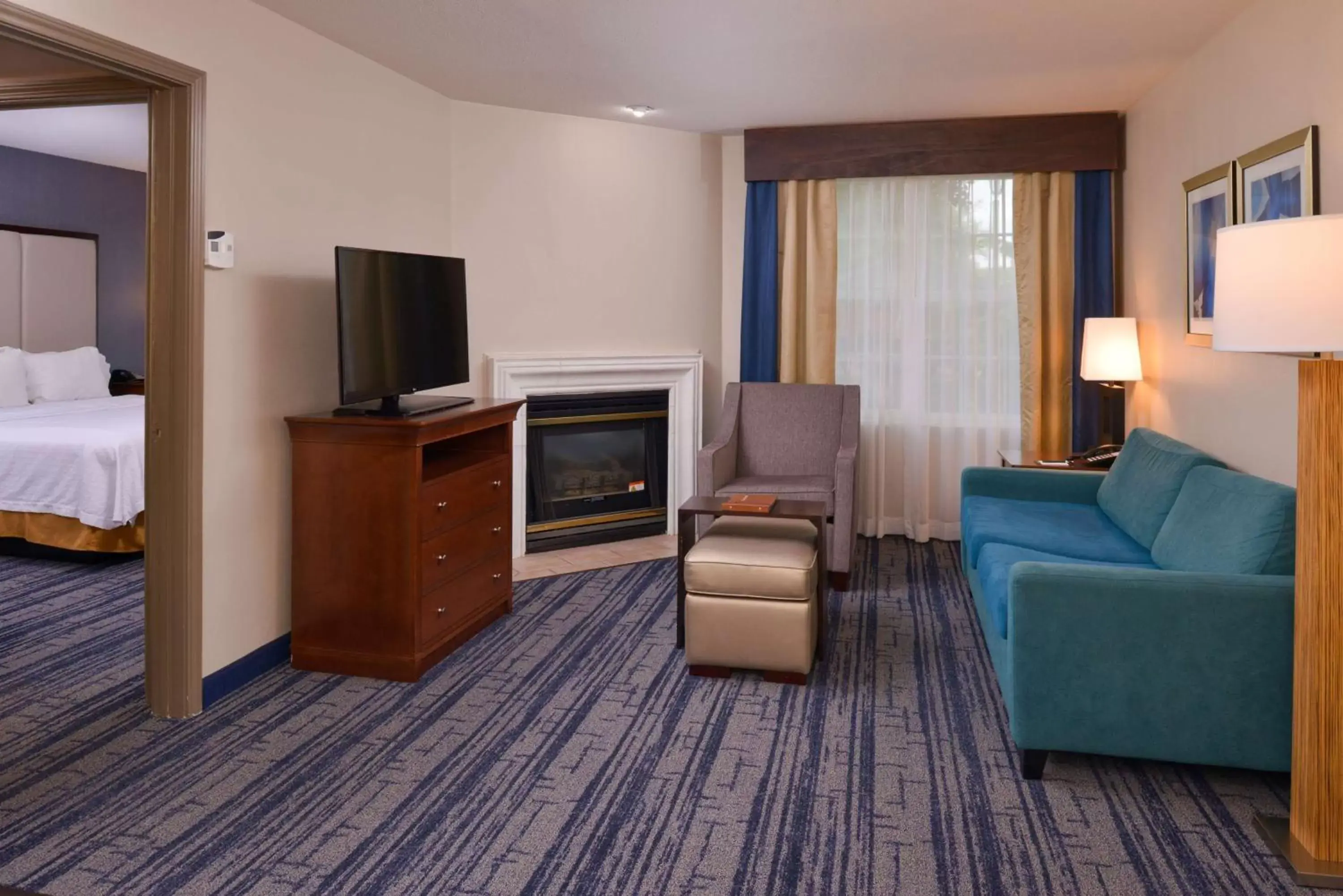 Living room, Seating Area in Homewood Suites by Hilton Dallas-Lewisville