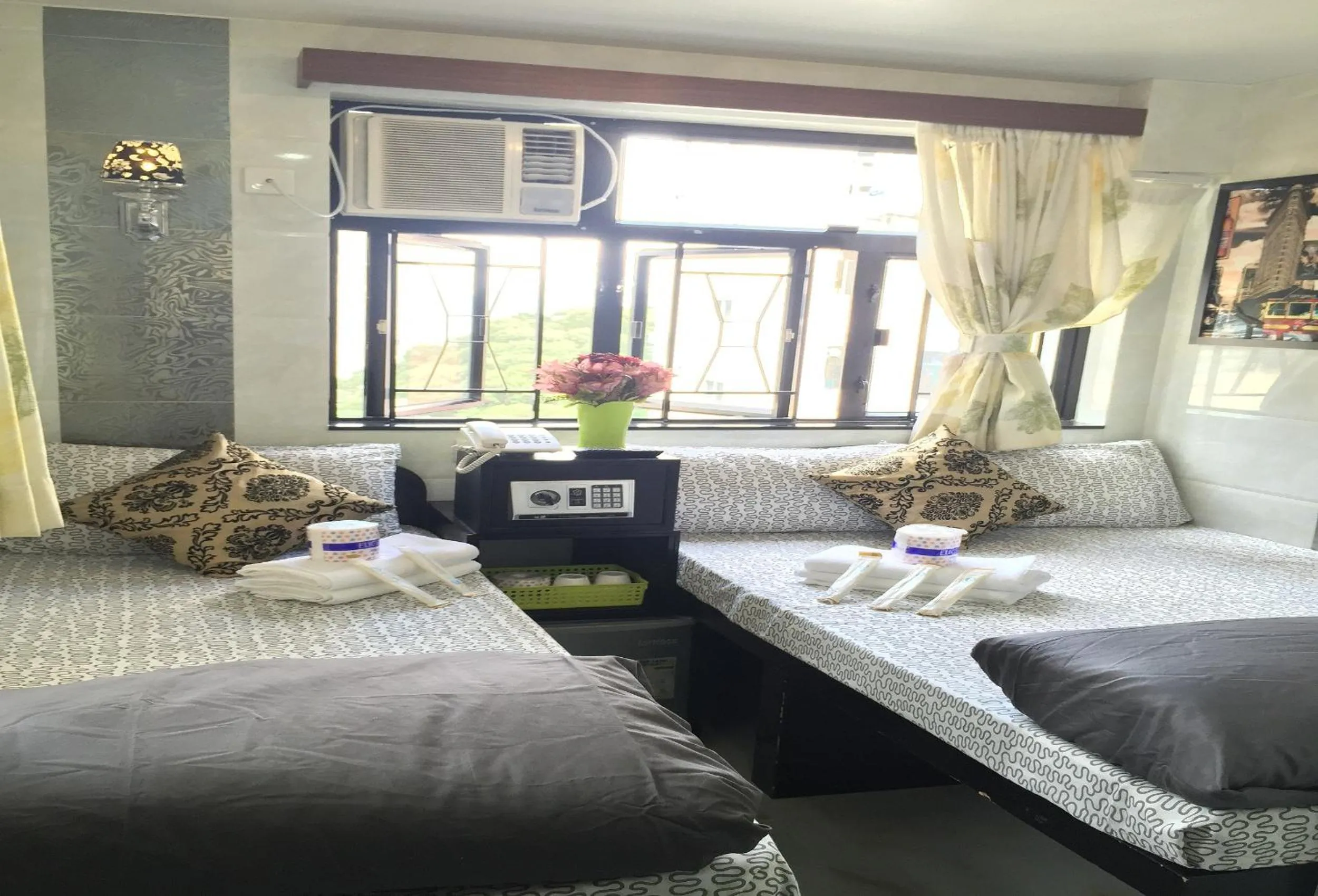 Decorative detail, Bed in Hostel Venus