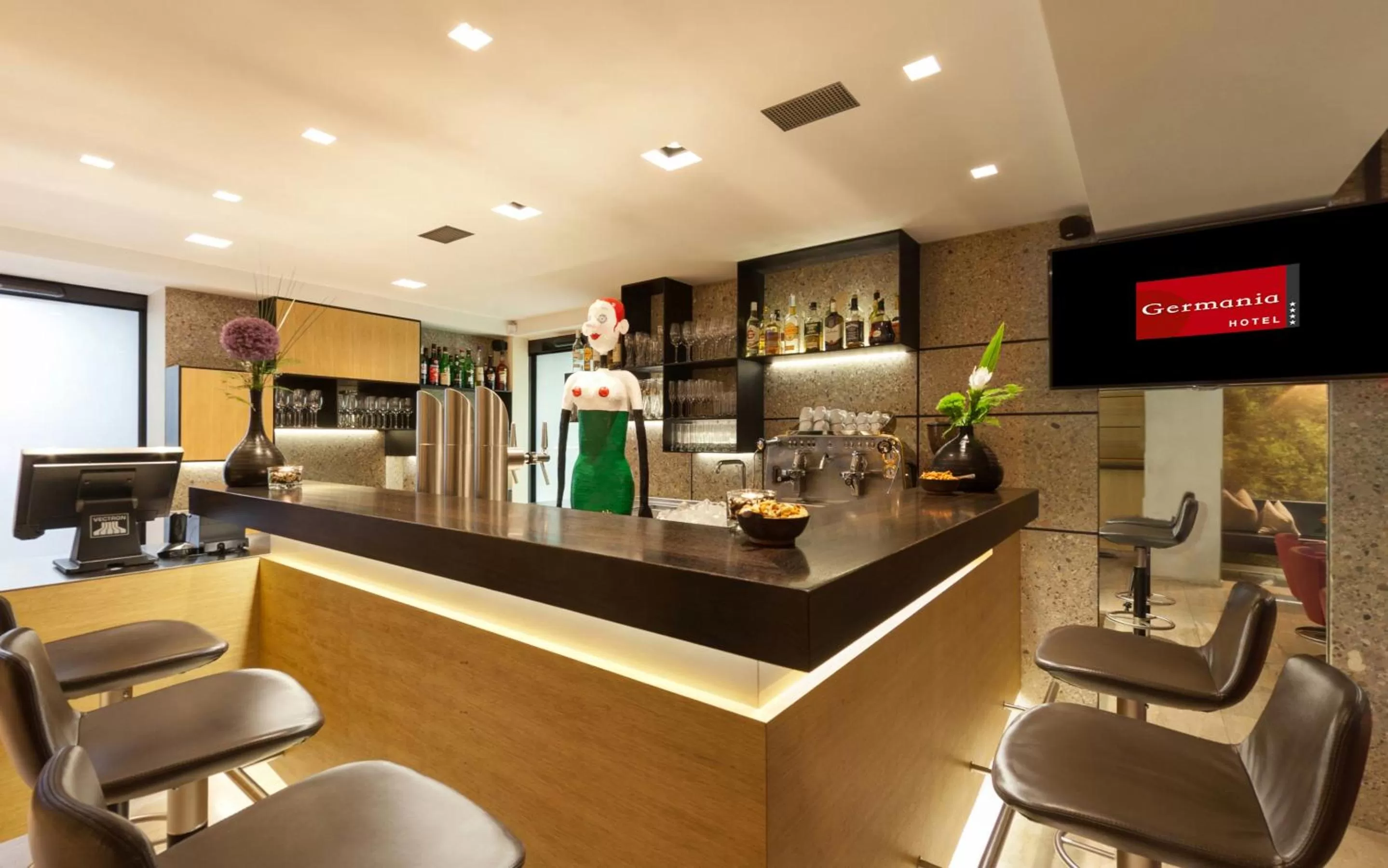 Lounge or bar in Hotel Germania