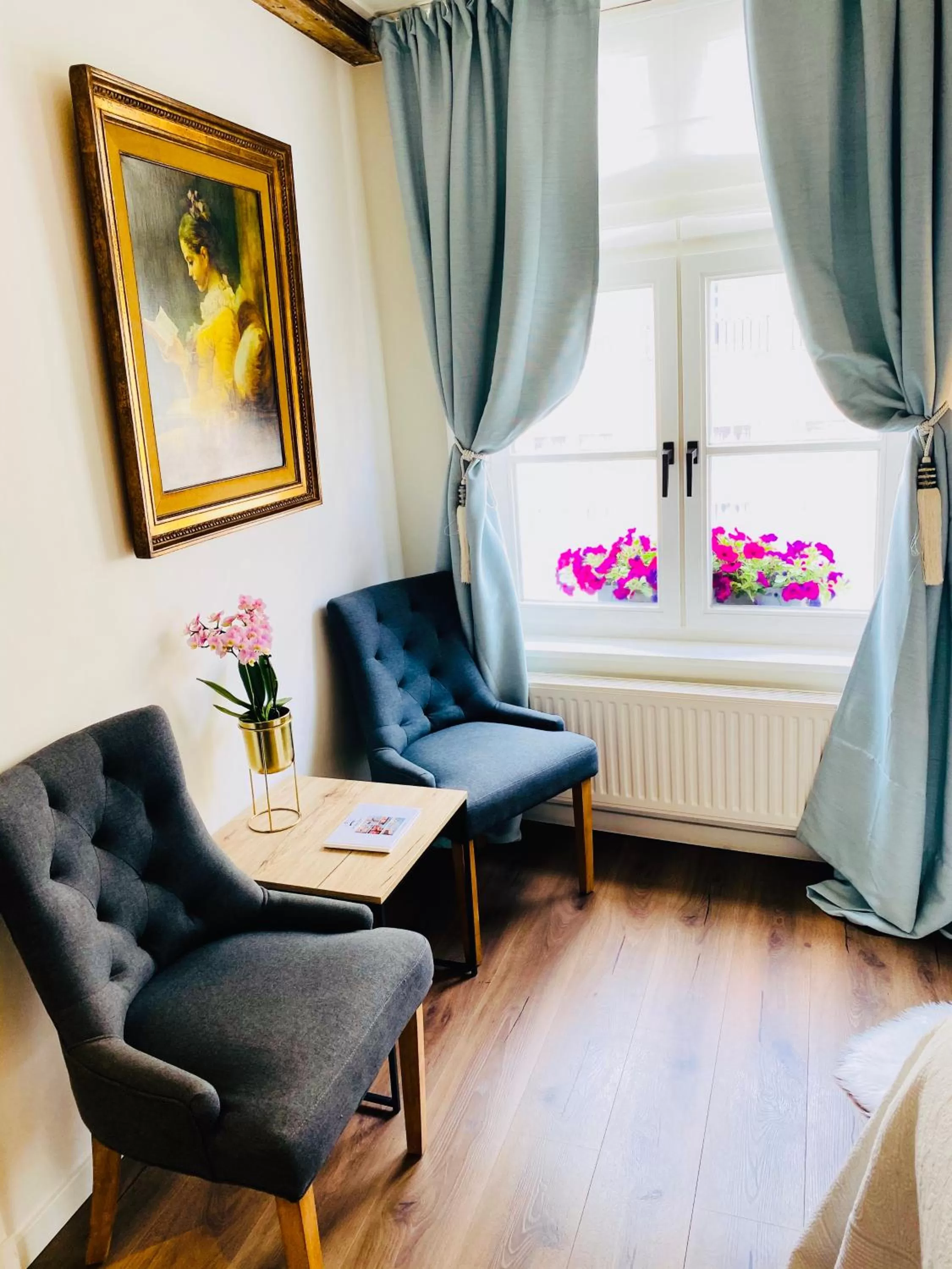 Bed in The White Queen B&B