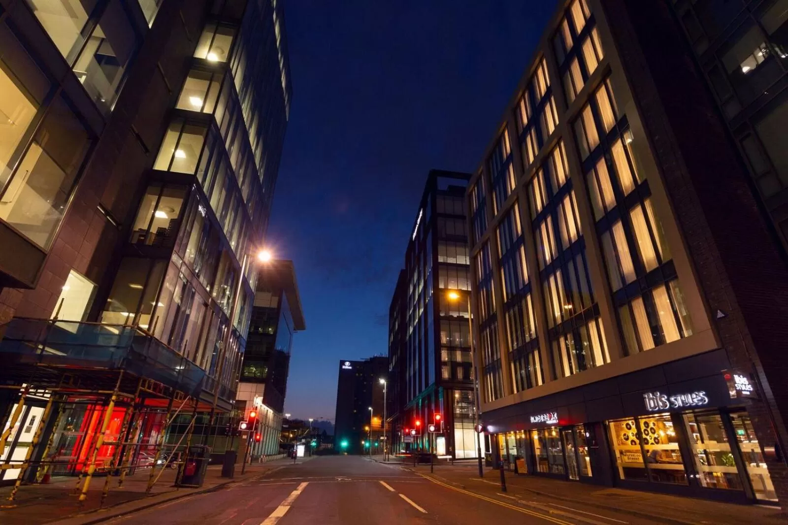 Property building in ibis Styles Glasgow Central