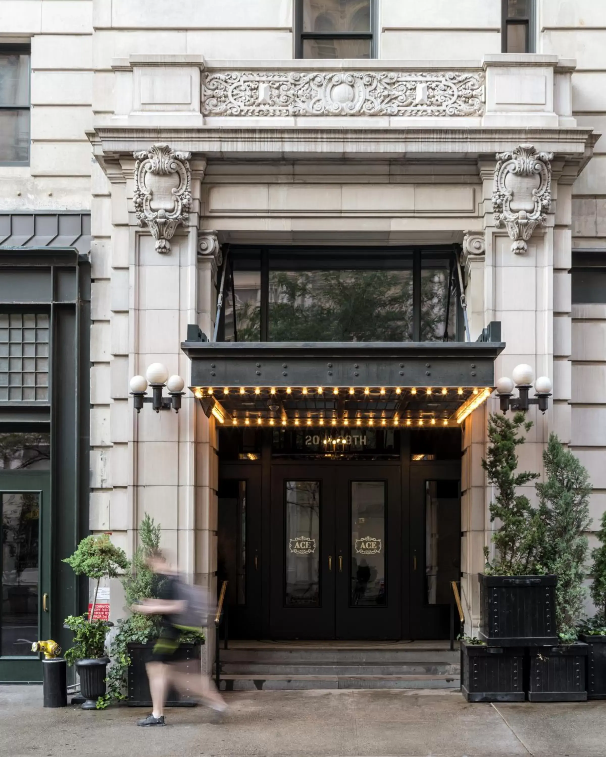 Facade/entrance in Ace Hotel New York