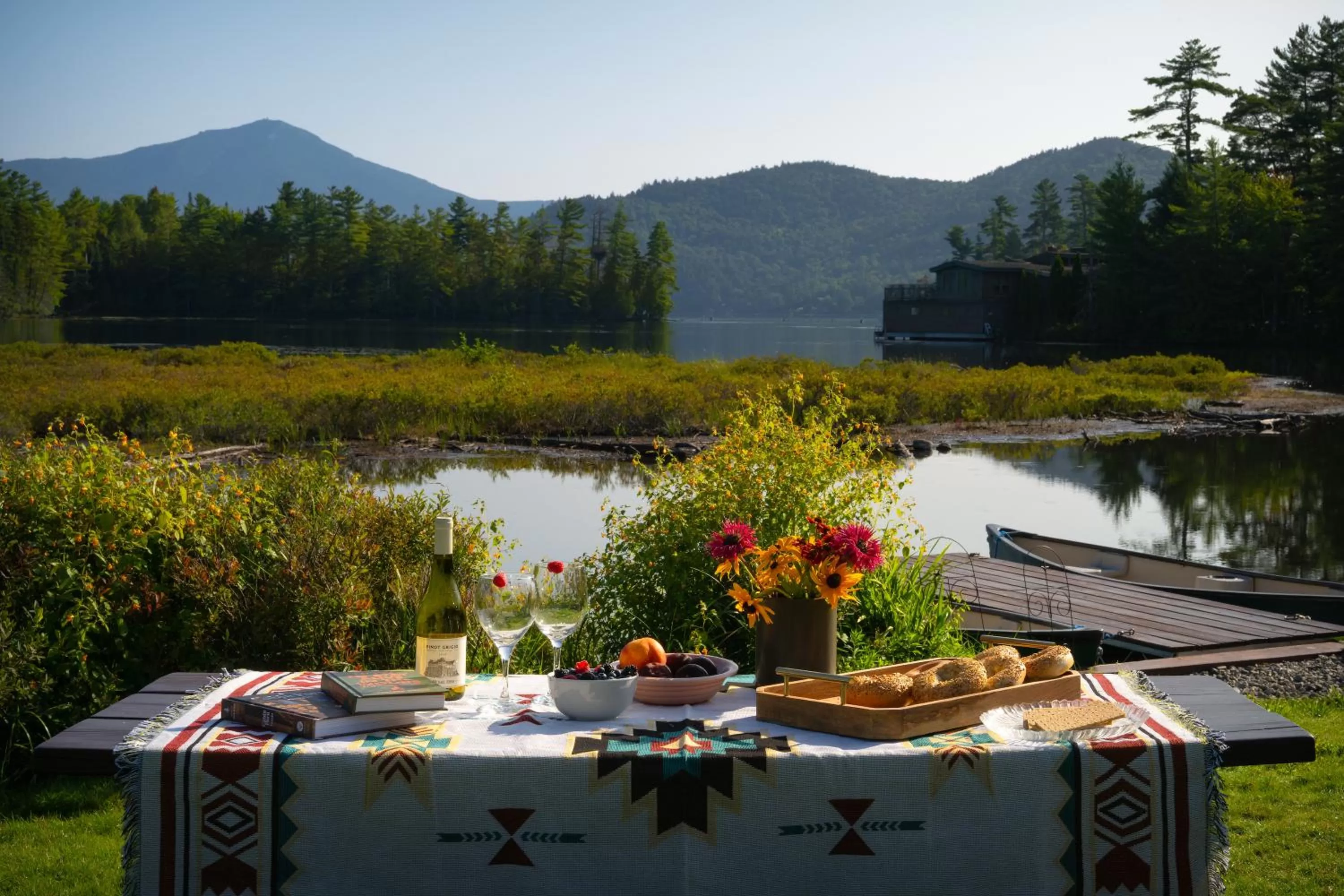 Food and drinks in Placid Bay Hotel