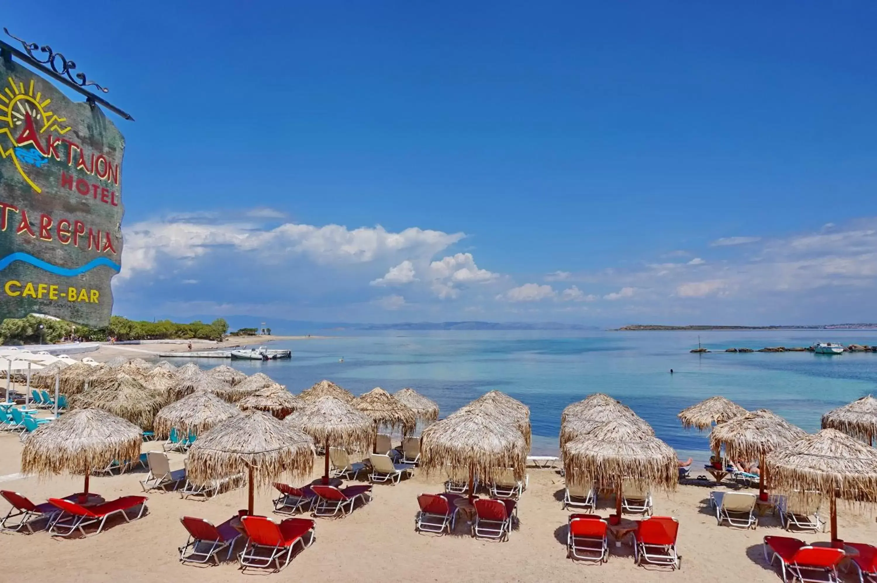 Beach in Aktaion Beach Boutique Hotel & Spa