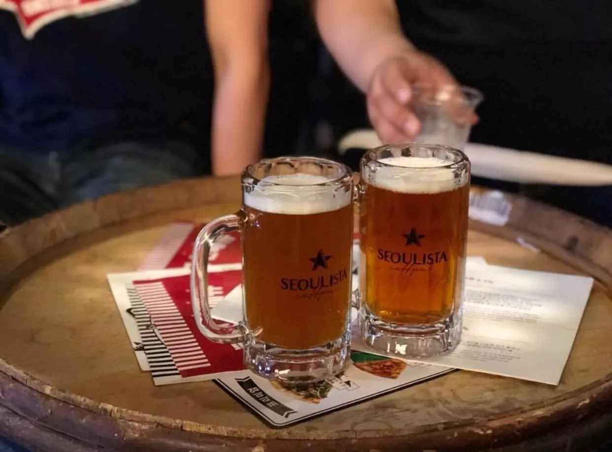 Alcoholic drinks in Hotel Manu Seoul