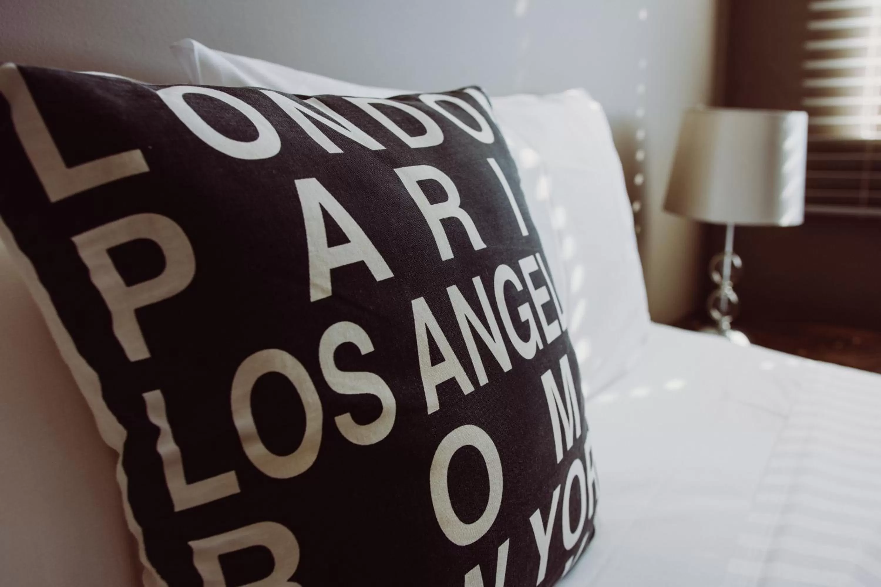 Bed in Crossroads Hotel