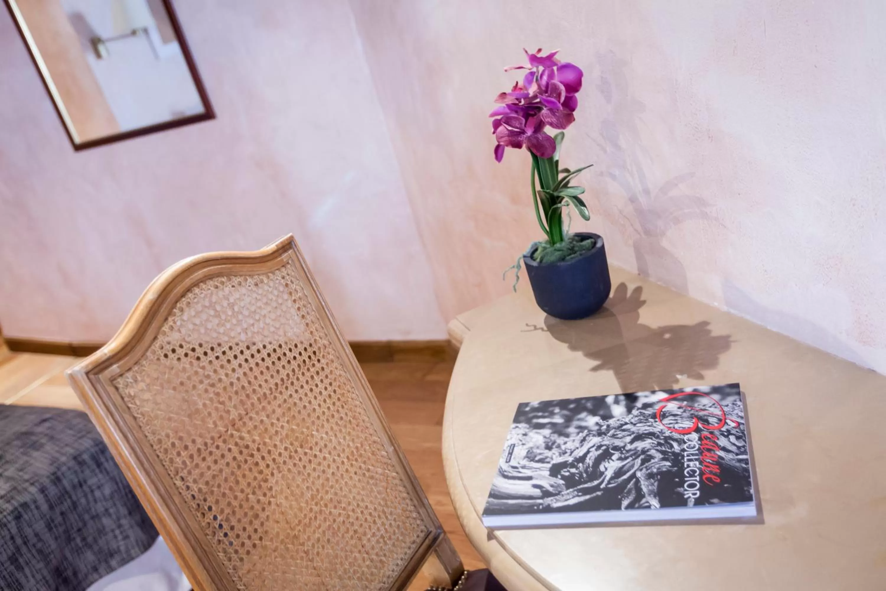 Seating area in Hotel Athanor Centre