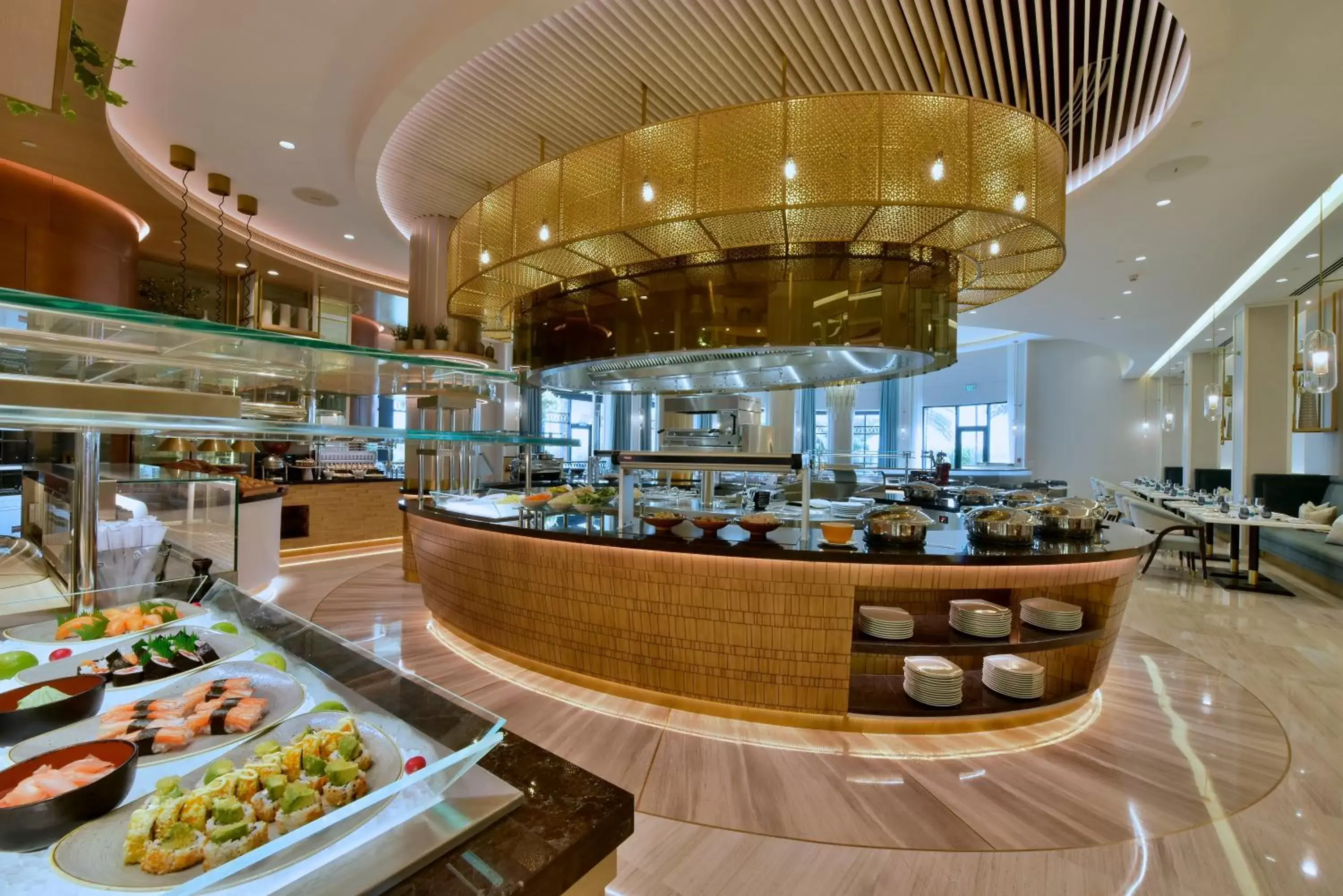 Buffet breakfast in Mövenpick Hotel Bahrain