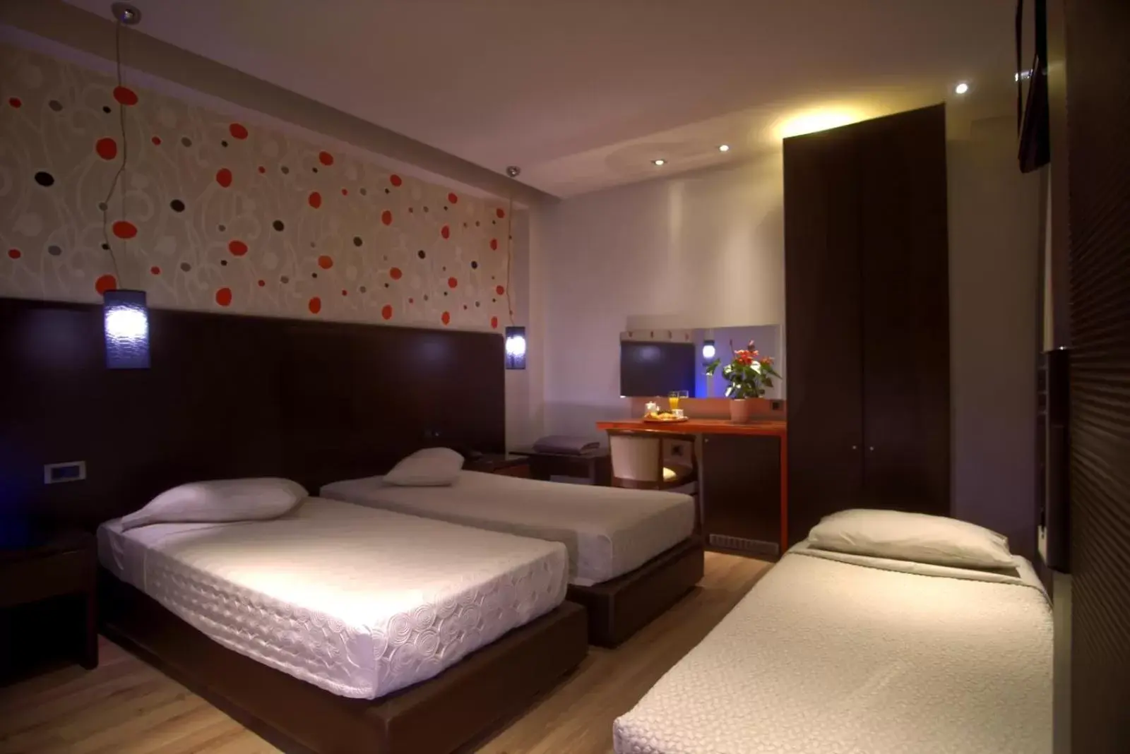 Bed in Athens City Hotel