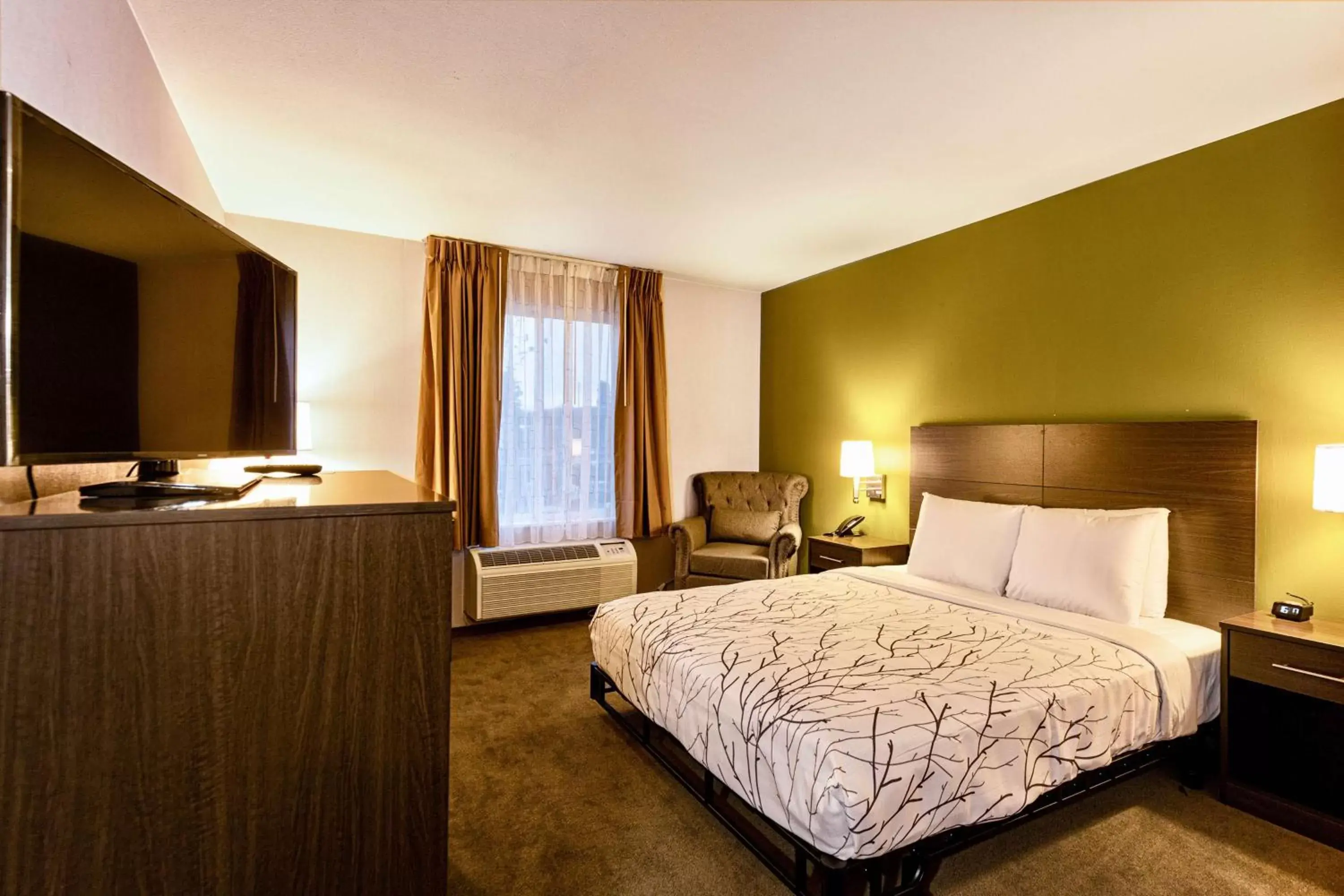 Shower, Bed in SureStay Plus Hotel by Best Western SeaTac Airport