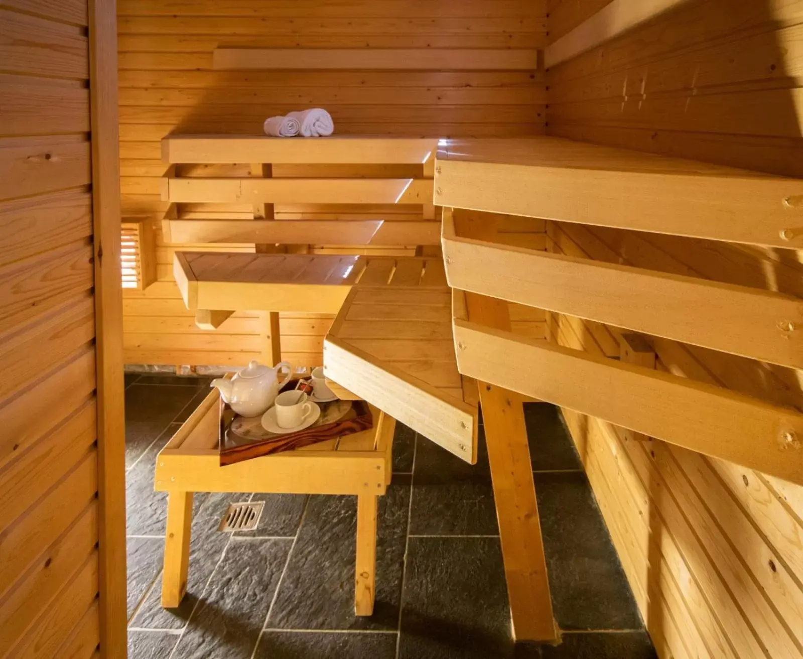 Sauna in Hotel Somlom - ECO Friendly Montseny