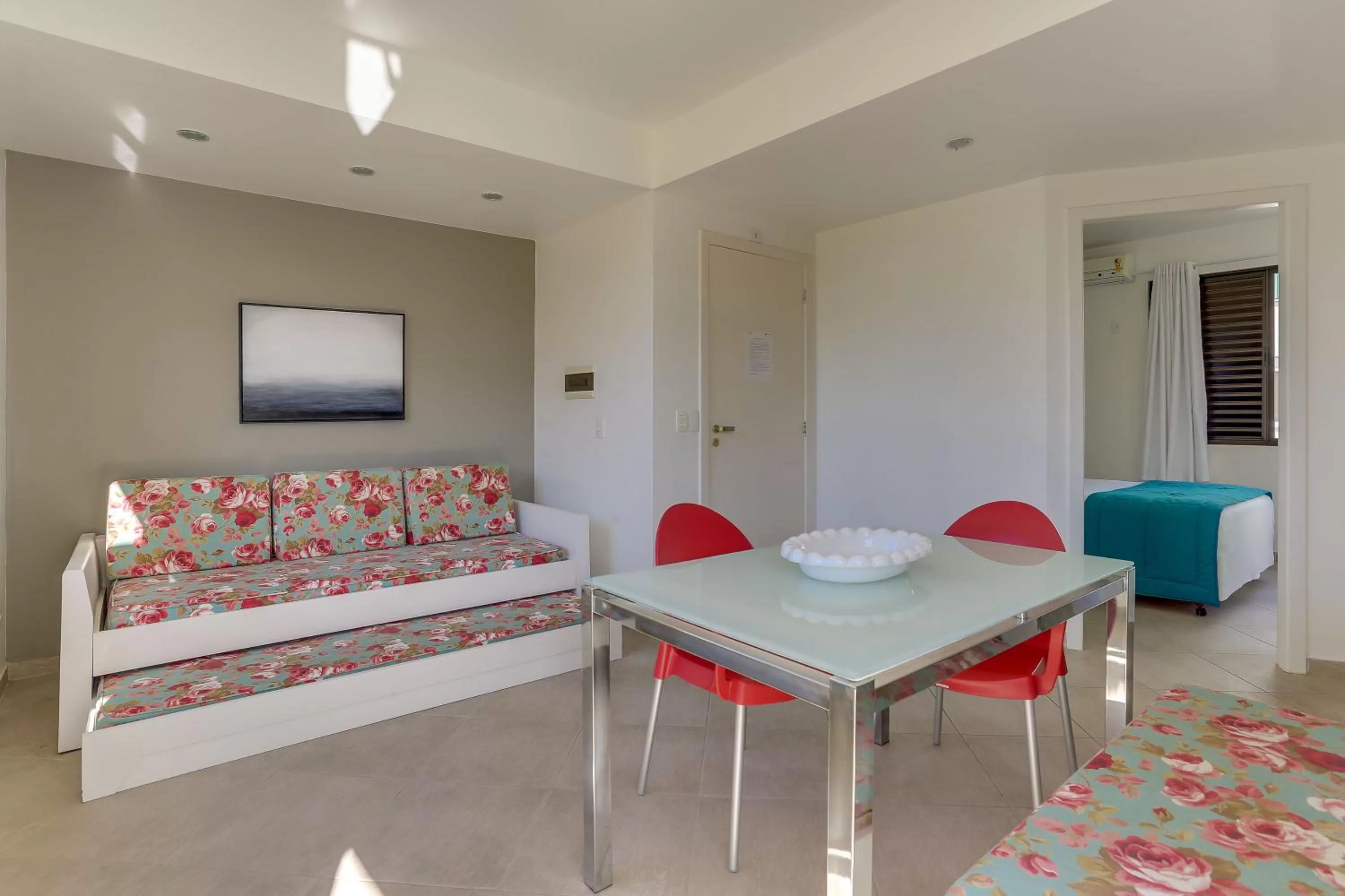 Living room in Pousada Atlantique