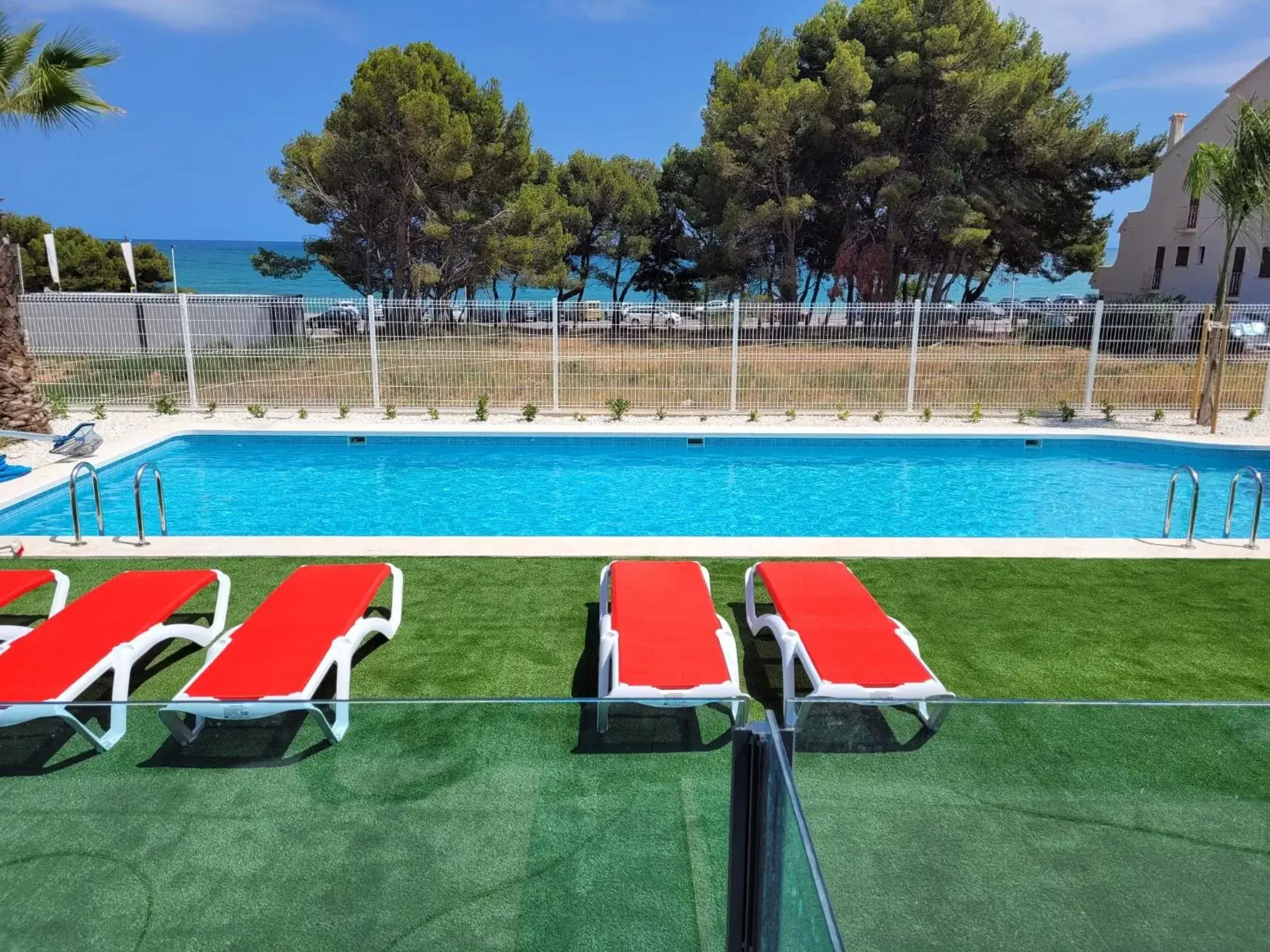 Swimming Pool in AZAHAR BEACH Apartments & Spa