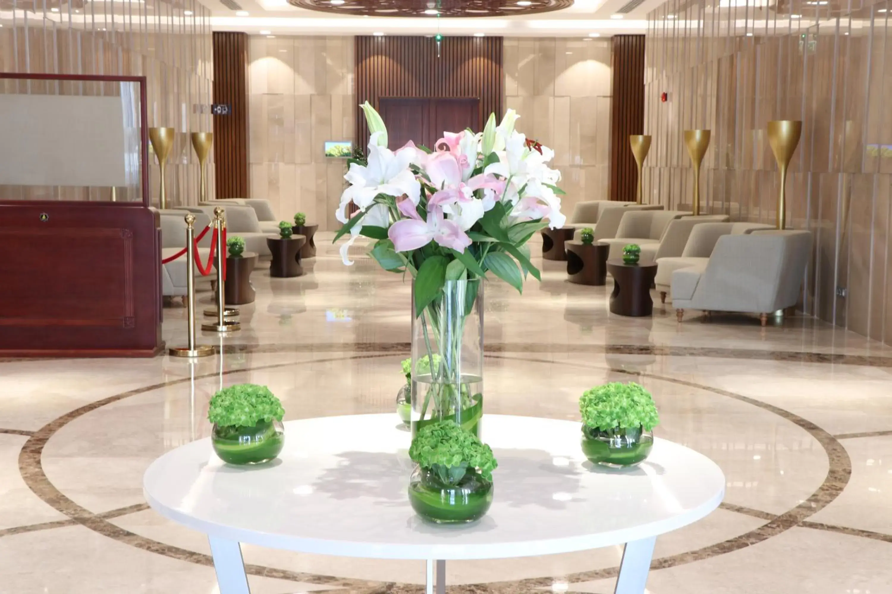Lobby or reception in Levatio Hotel Muscat