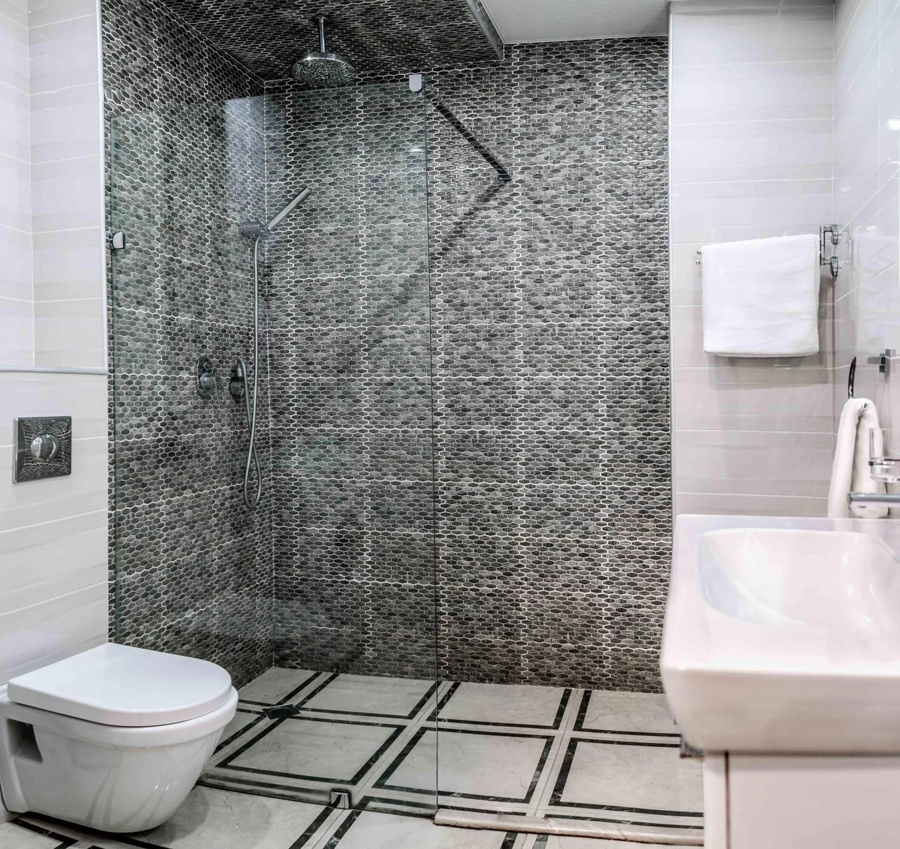 Shower, Bathroom in Holiday Lux Sea Towers Batumi