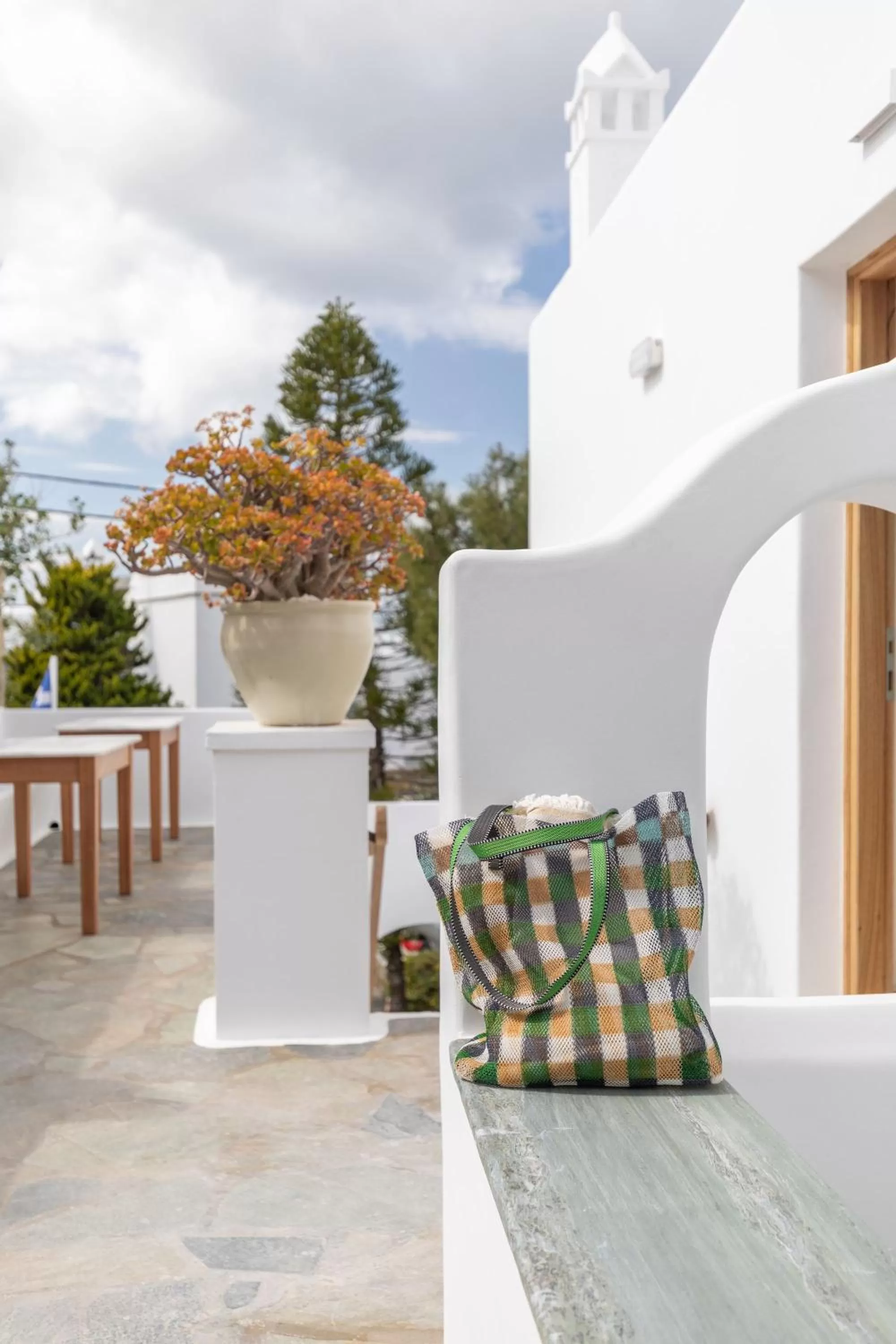 Balcony/Terrace in Elena Hotel Mykonos