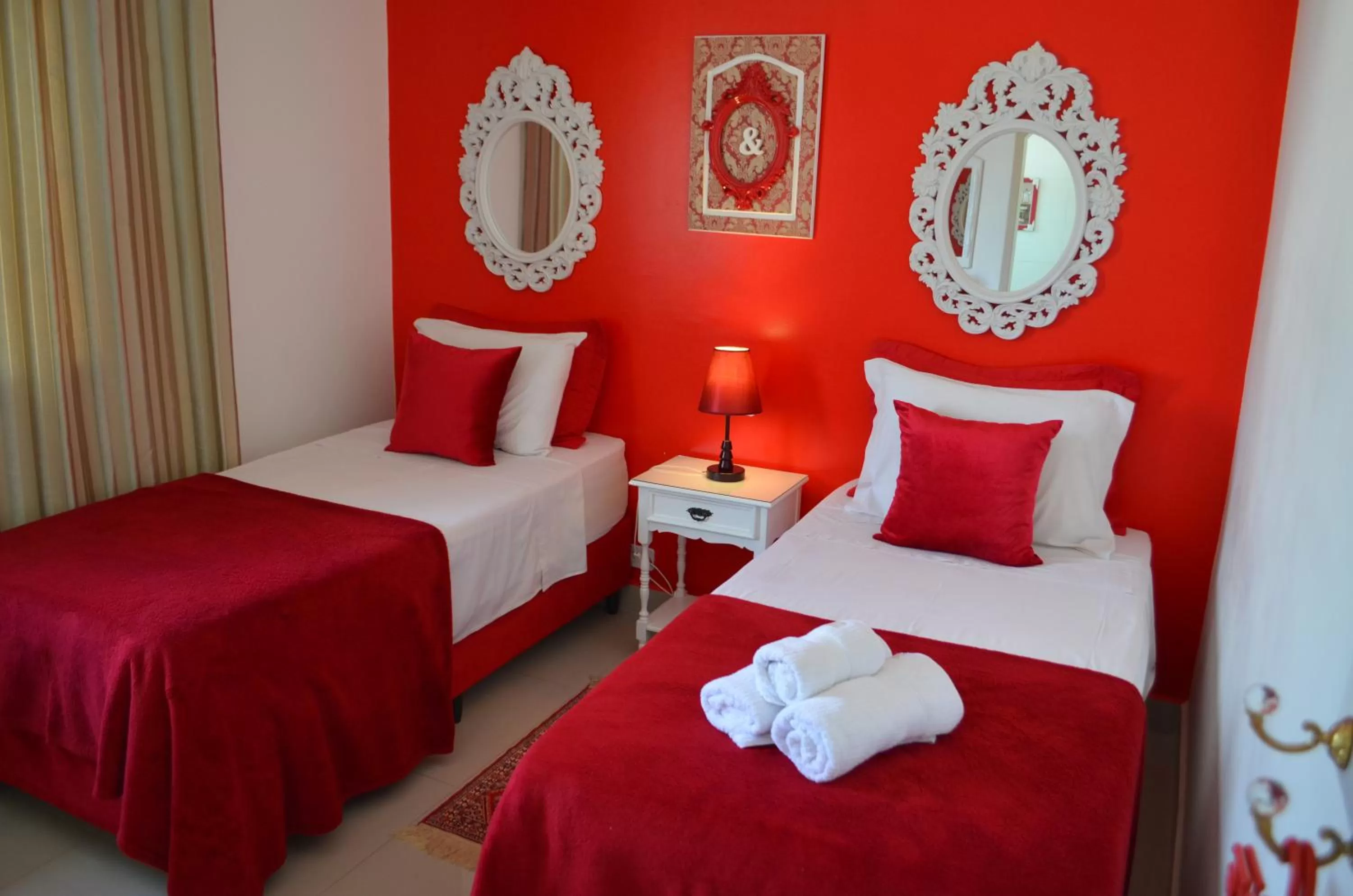 Bed in La Maison Brasiliana B&B