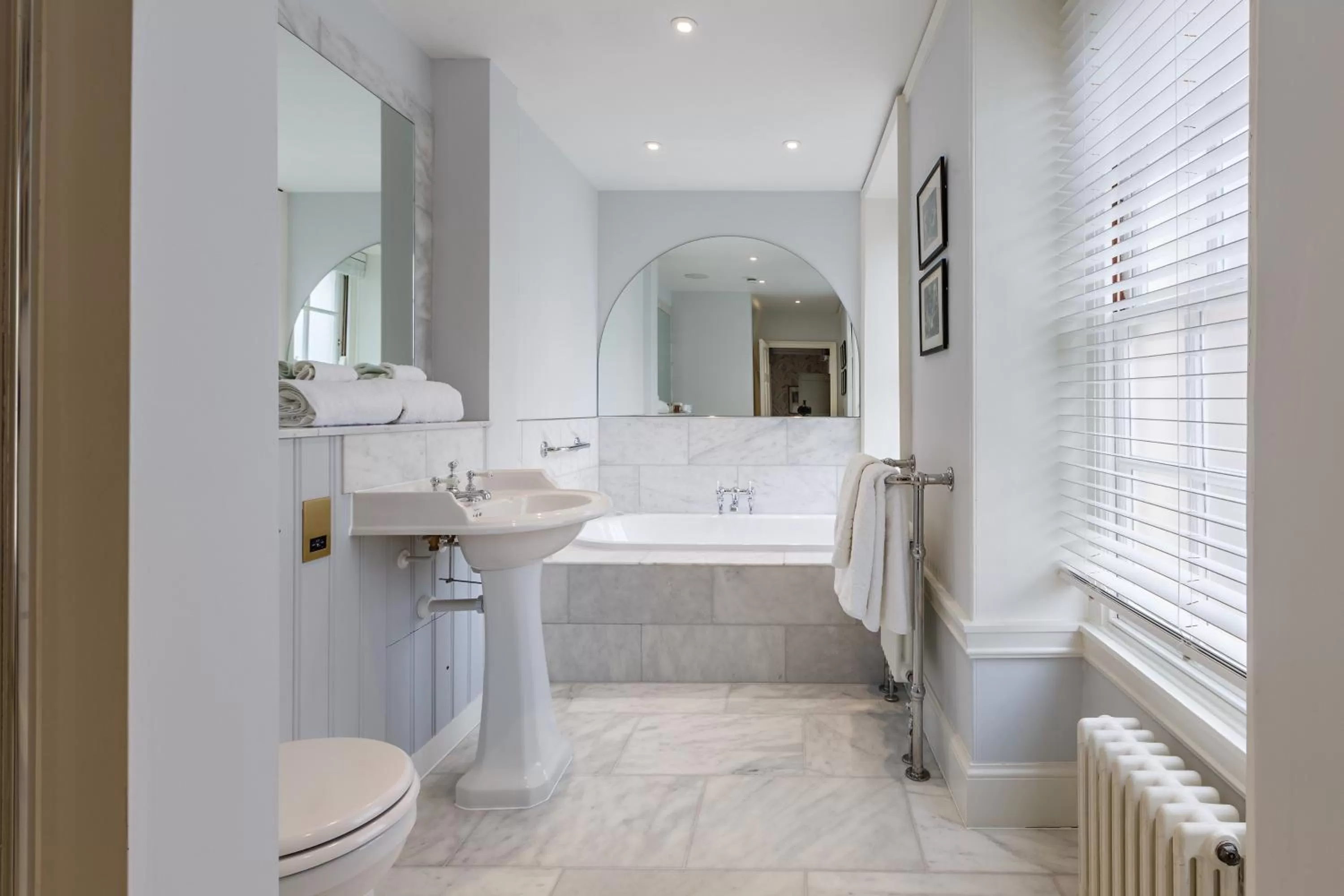Bathroom in The Assembly House in central Norwich