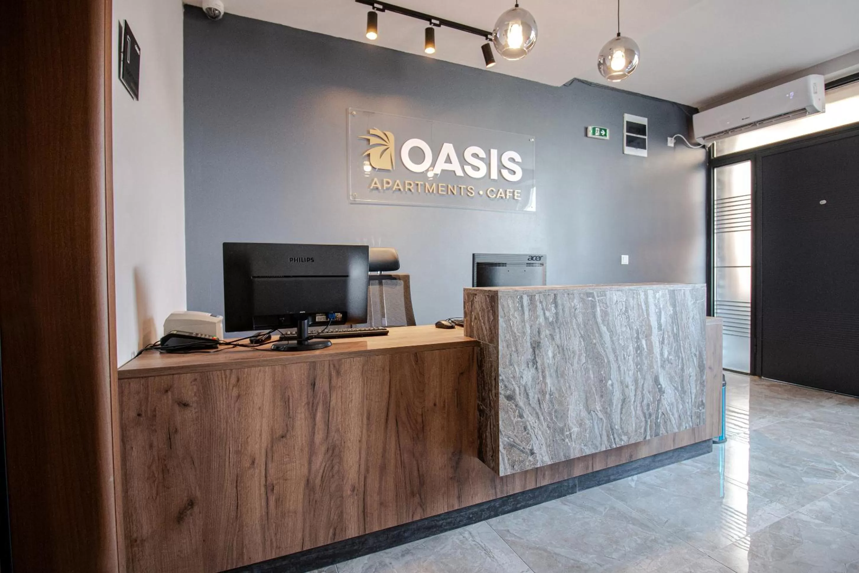 Lobby or reception in OASIS Apartments