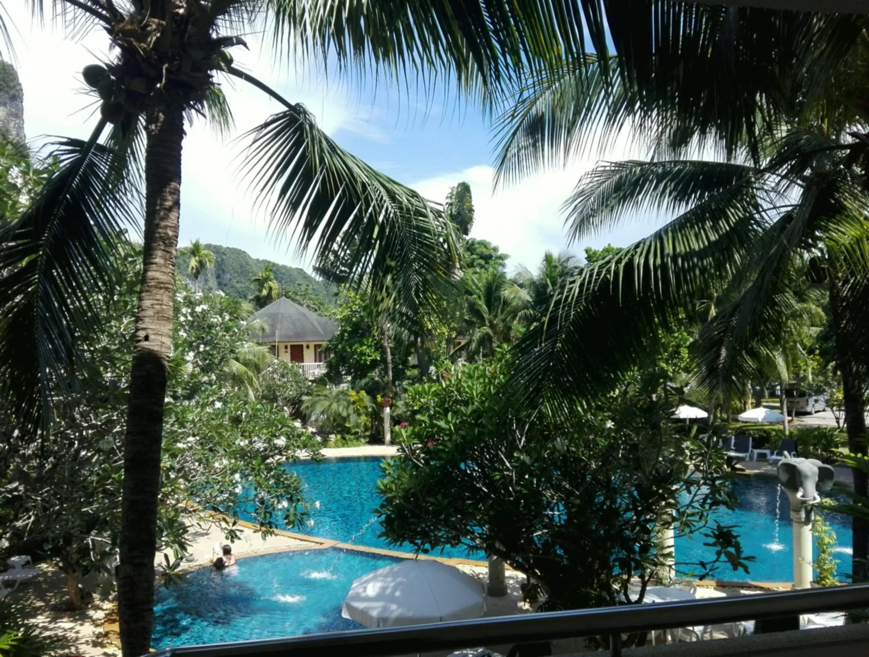 Pool View in Golden Beach Resort