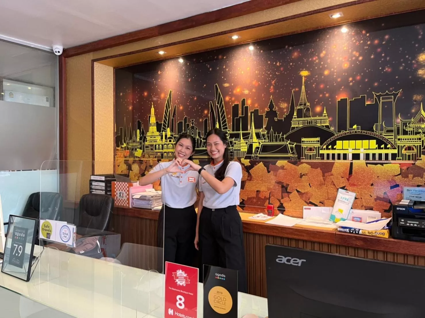 Lobby or reception in The Bedrooms Boutique Hotel Bangkok