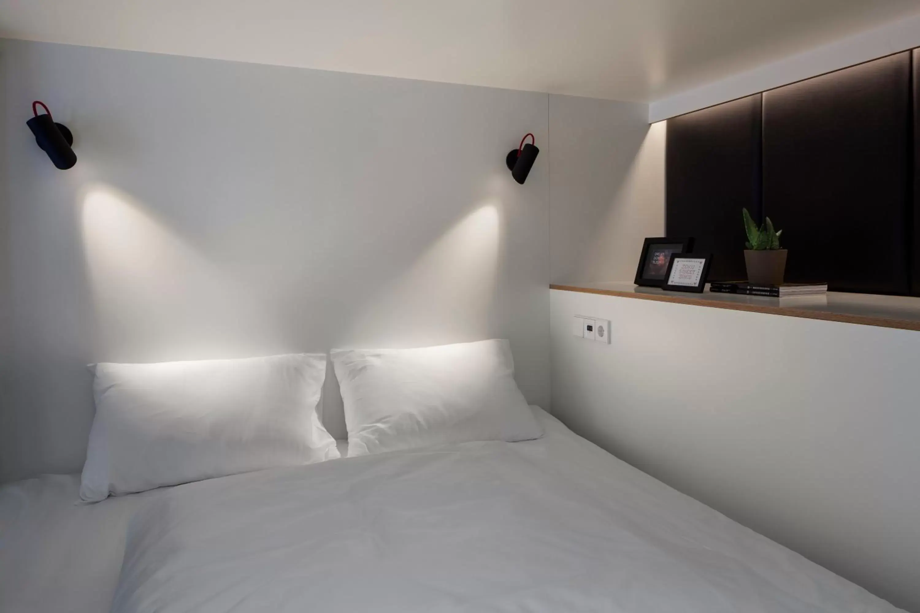 Bed in Zoku Amsterdam