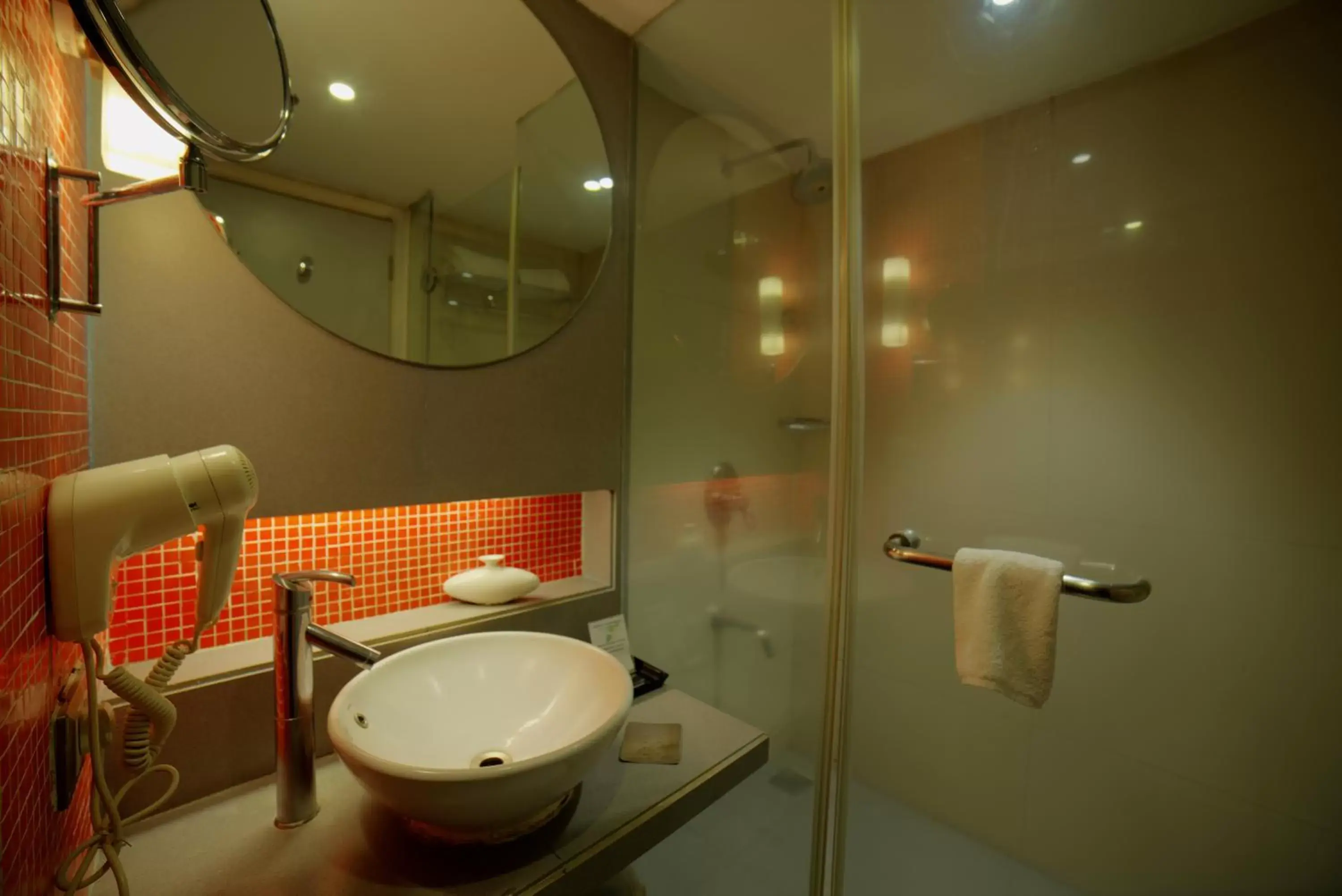 Shower, Bathroom in Goldfinch Hotel Mangalore