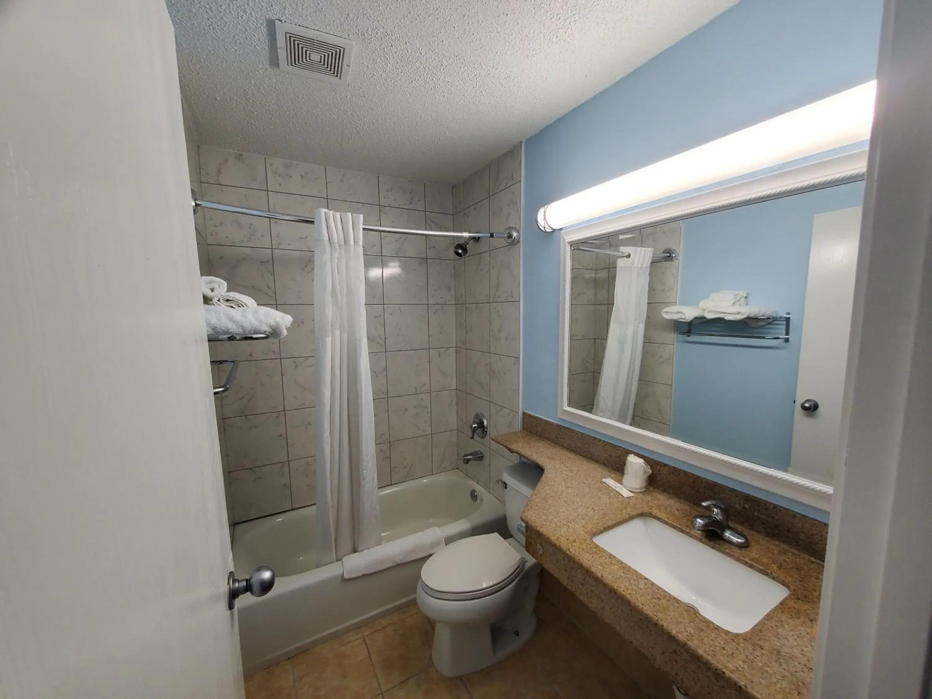 Bathroom in Coastal Inn & Suites