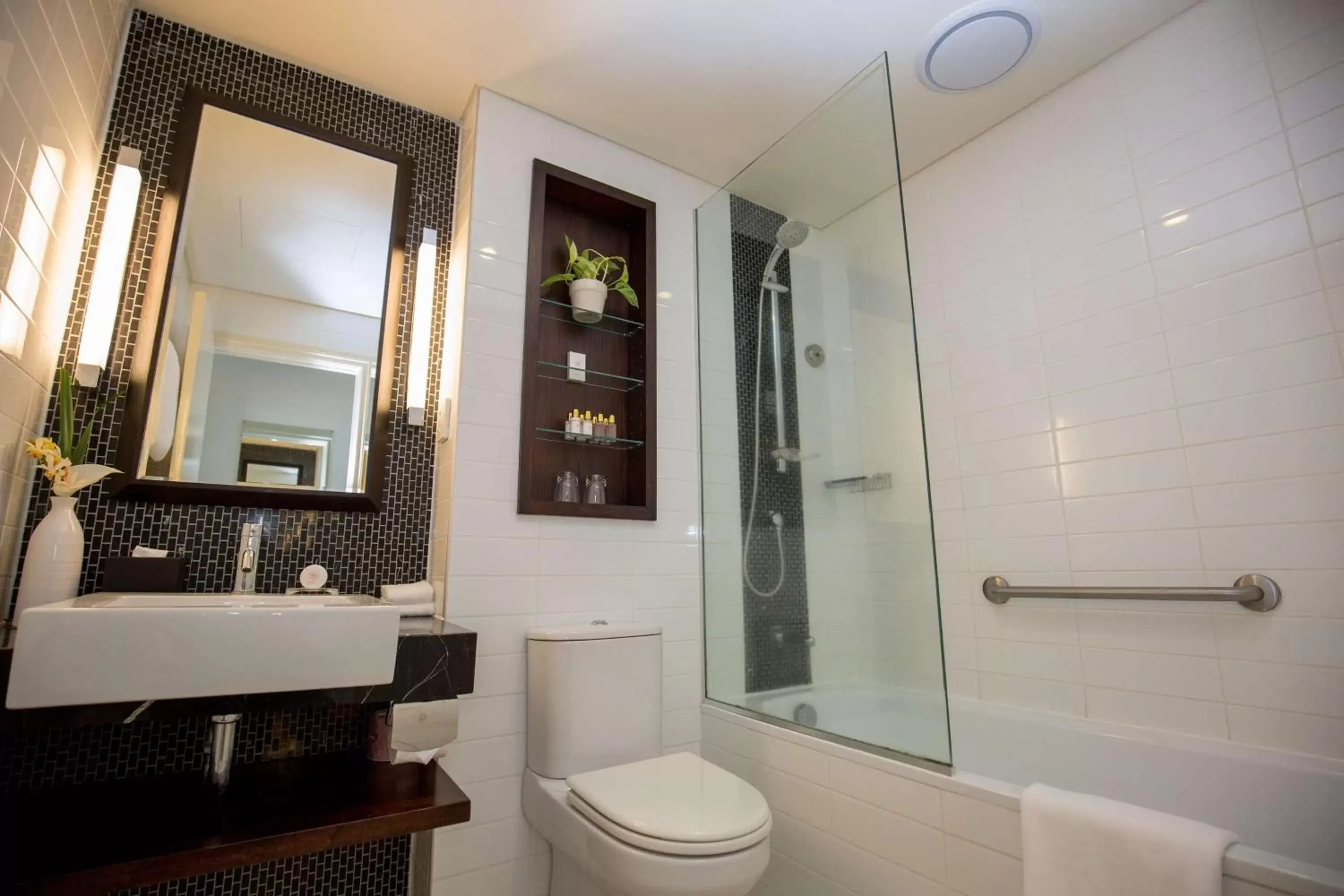 Bathroom in Grand Papua Hotel, a member of Radisson Individuals